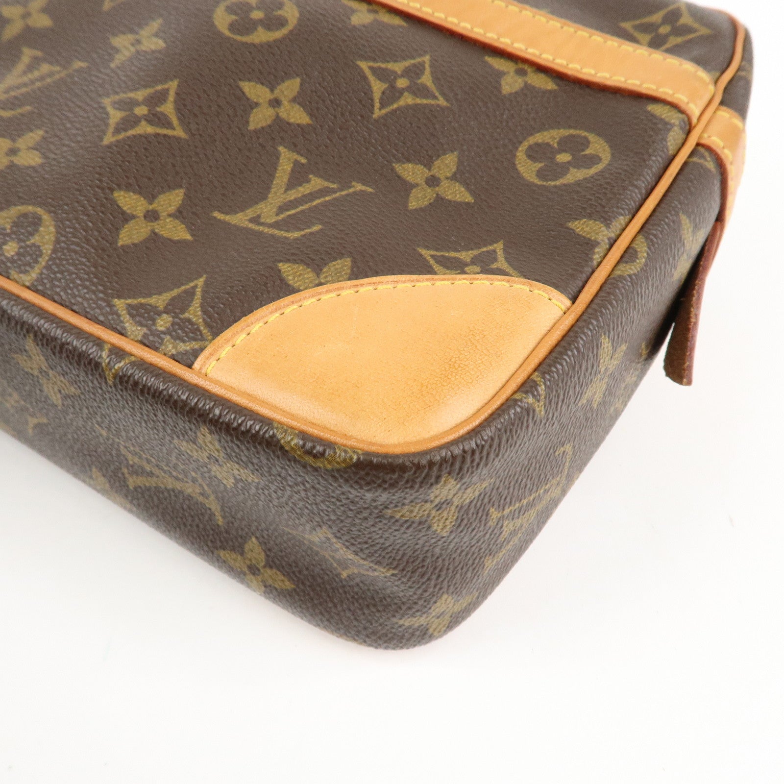 Louis Vuitton Monogram Compiegne 28 Pouch Clutch Bag M51845 Used