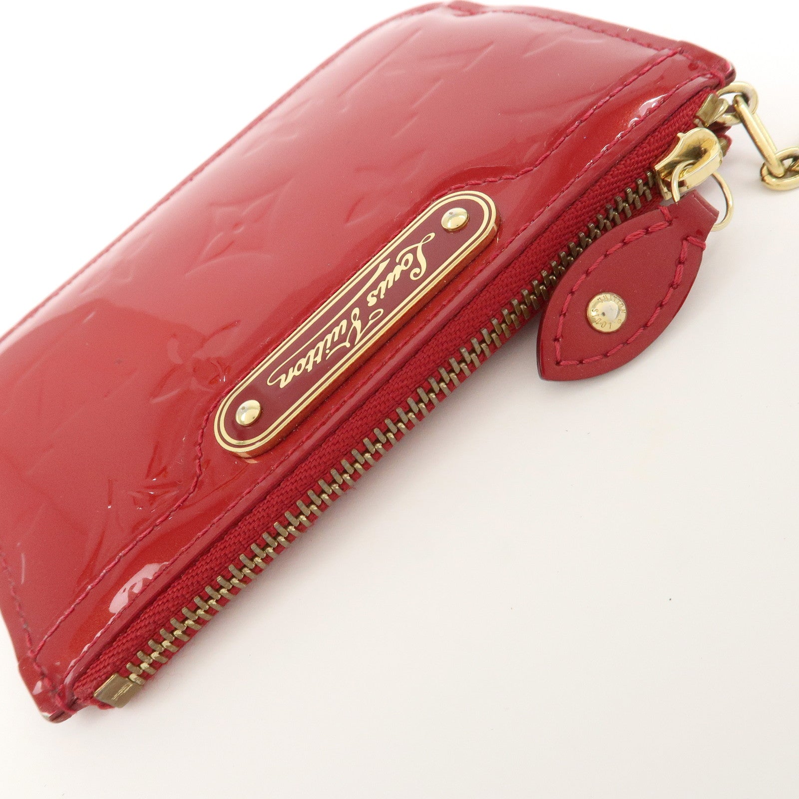 Louis Vuitton Monogram Vernis Pochette Cles NM Coin Case M93559