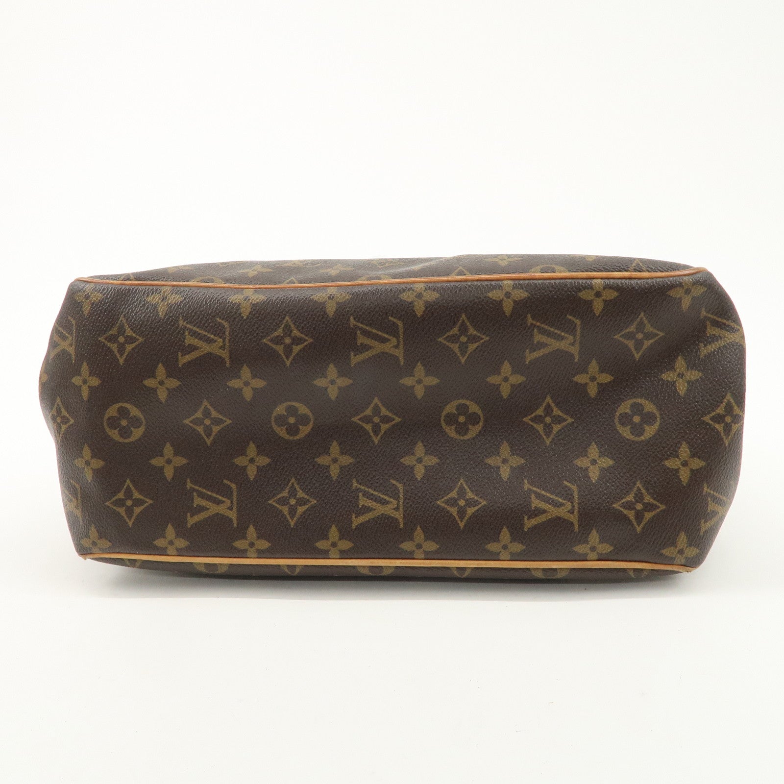 Louis Vuitton Monogram Batignolles Vertical Tote Bag Brown M51153 Used