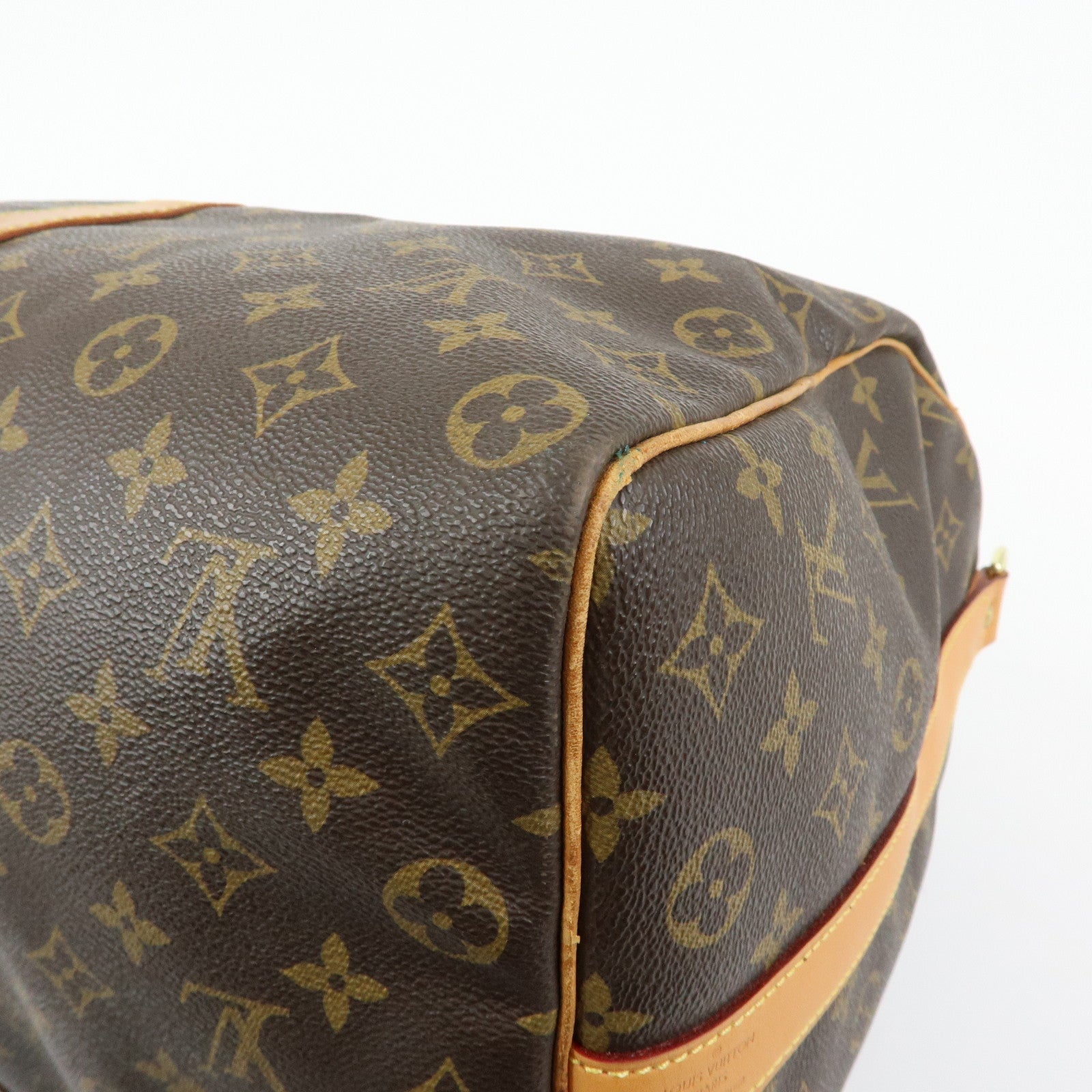 Louis Vuitton Monogram Keep All Bandouliere 50 Boston Bag M41416