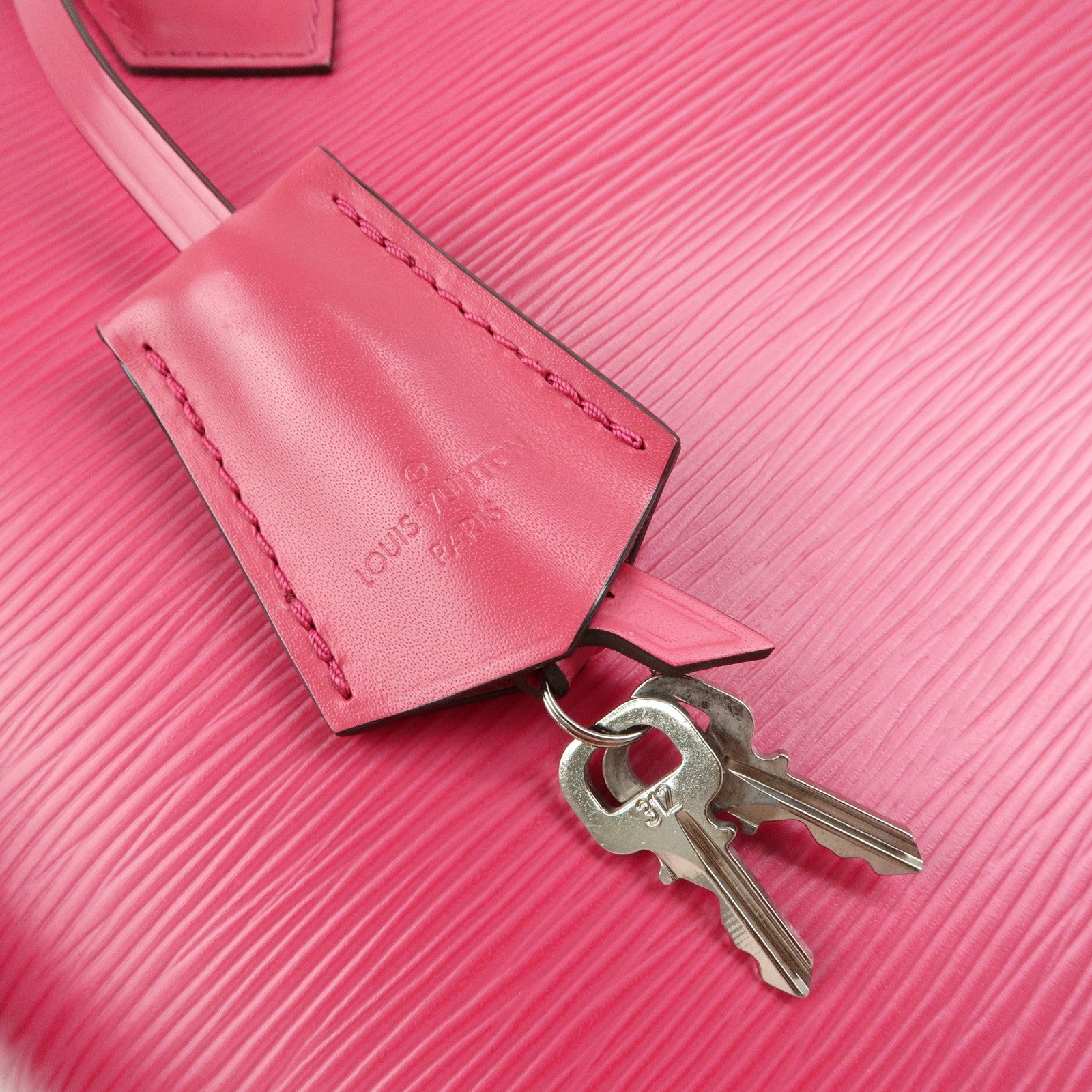 Louis Vuitton Epi Leather Alma PM Hand Bag Pivoine M41266