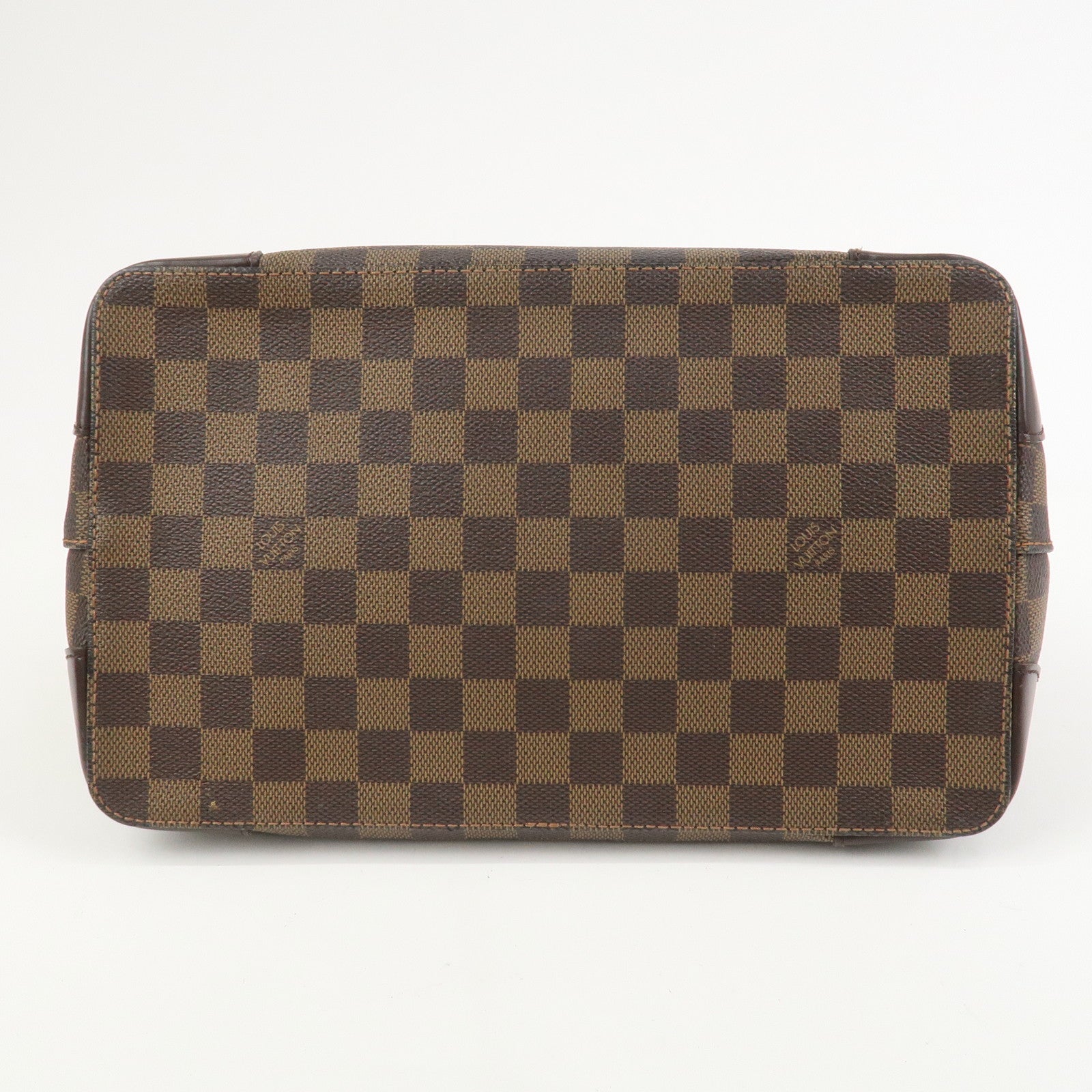 Louis Vuitton Damier Ebene Hampstead PM Hand Bag Tote Bag N51205
