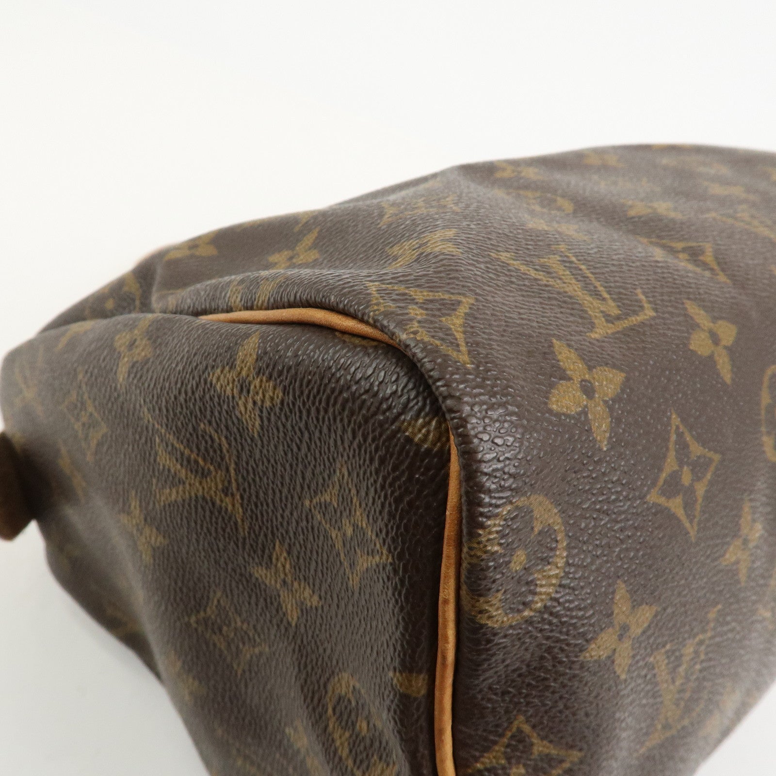 Louis Vuitton Monogram Speedy 25 Boston Bag Hand Bag Brown M41528
