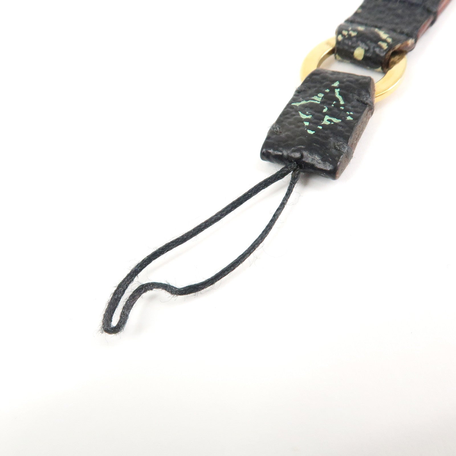 Louis Vuitton Monogram Mobile Strap Noir Multicolor M92598