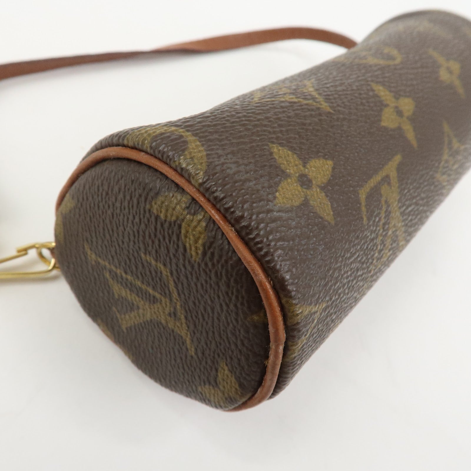 Louis Vuitton Monogram Mini Pouch for Papillon Bag Old Style Brown