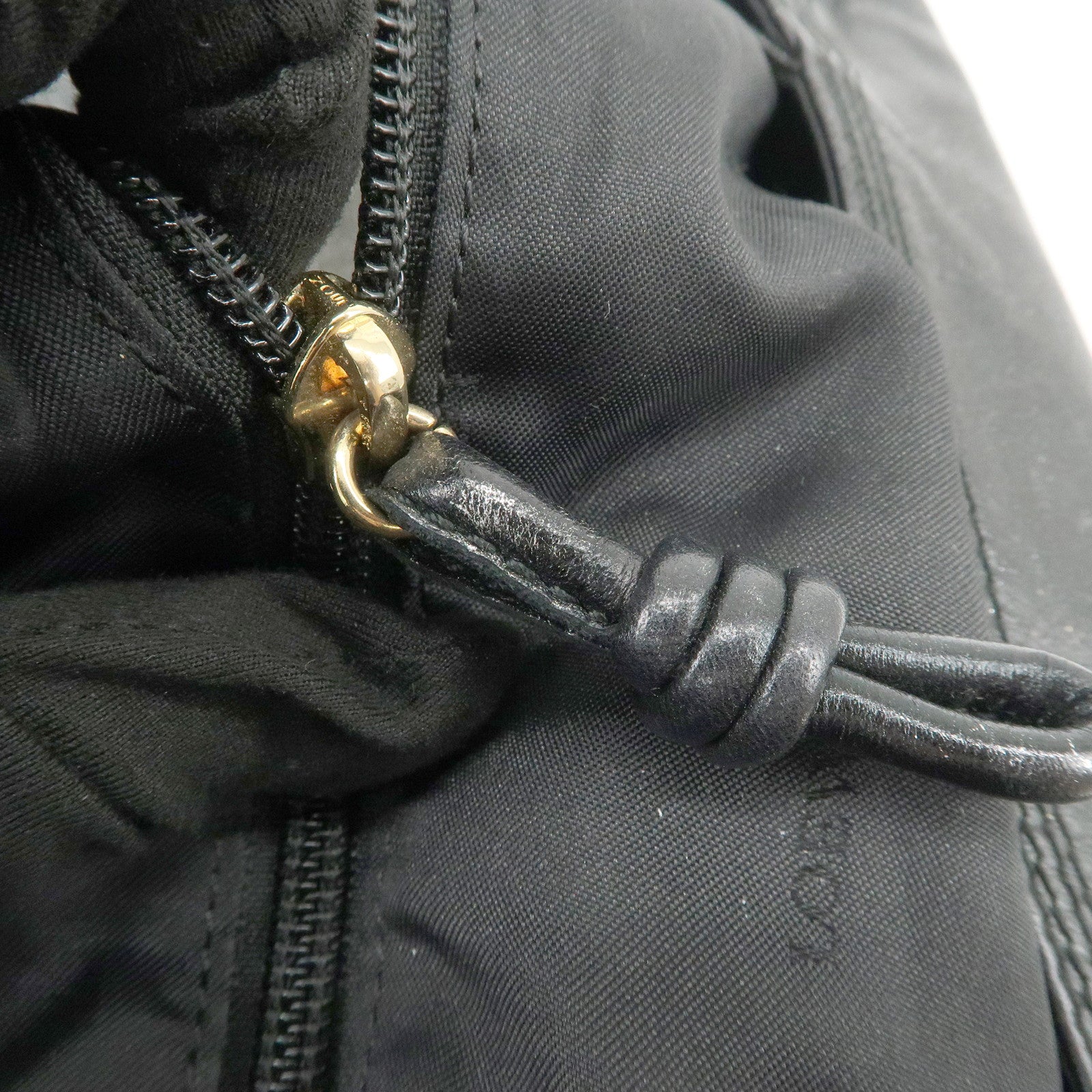 LOEWE Anagram Nappa Aire Leather Hand Bag Shoulder Bag Black