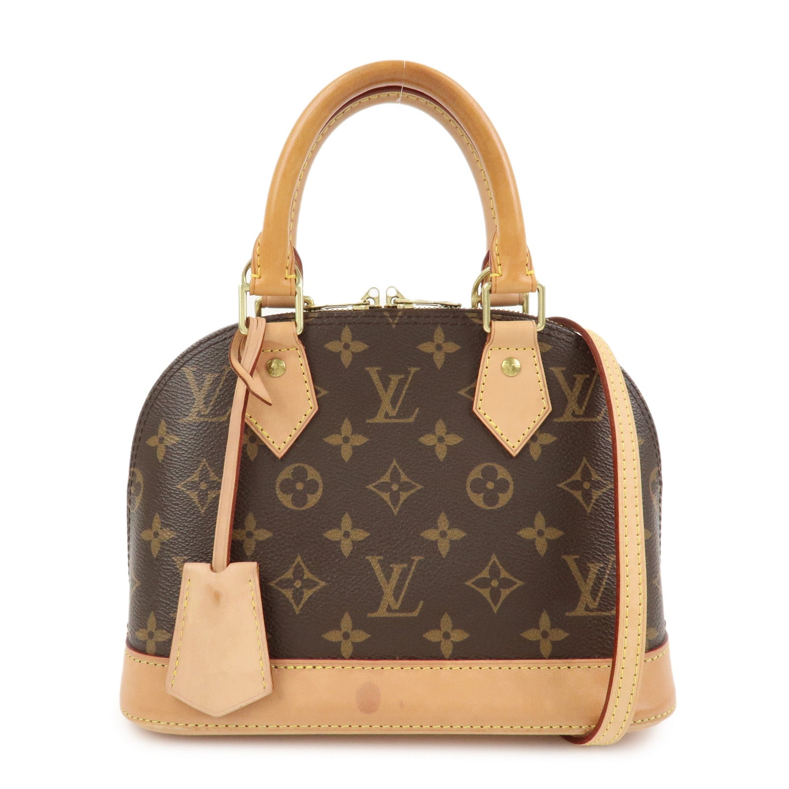 Louis Vuitton Monogram Alma BB 2Way Hand Bag Shoulder Bag M53152