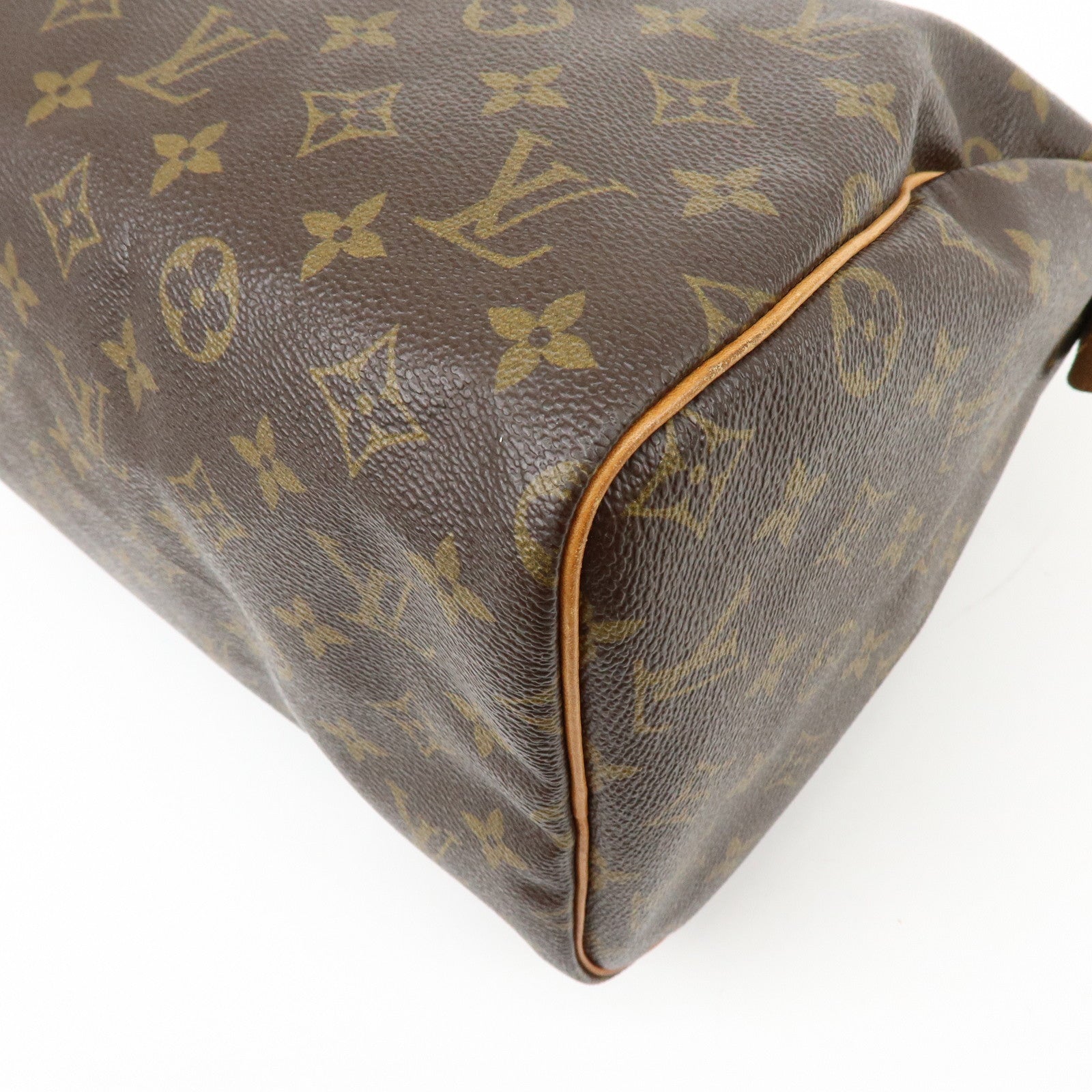 Louis Vuitton Monogram Speedy 30 Boston Bag Hand Bag Brown M41526