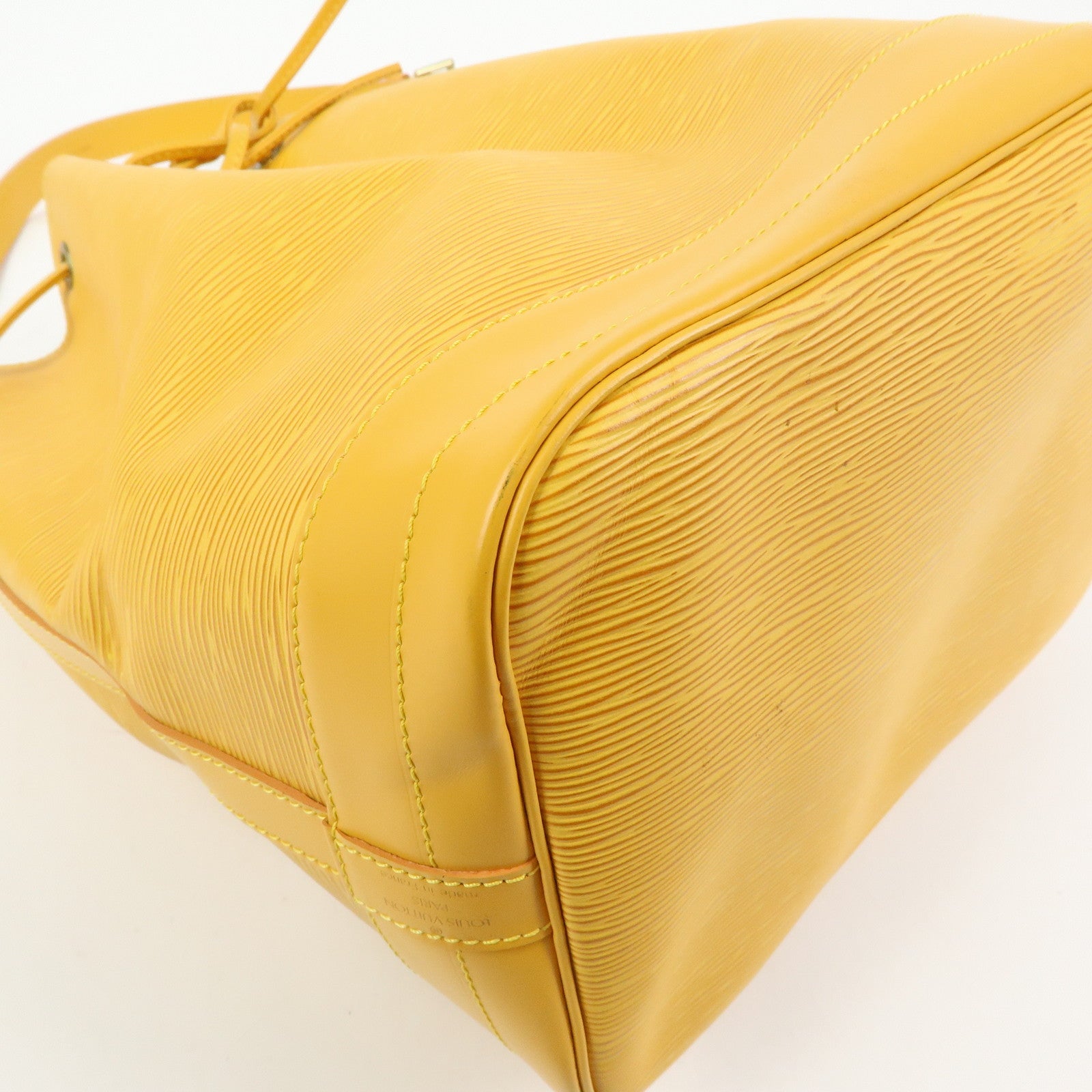 Louis Vuitton Epi Noe Leather Shoulder Bag Tassili Yellow M44009