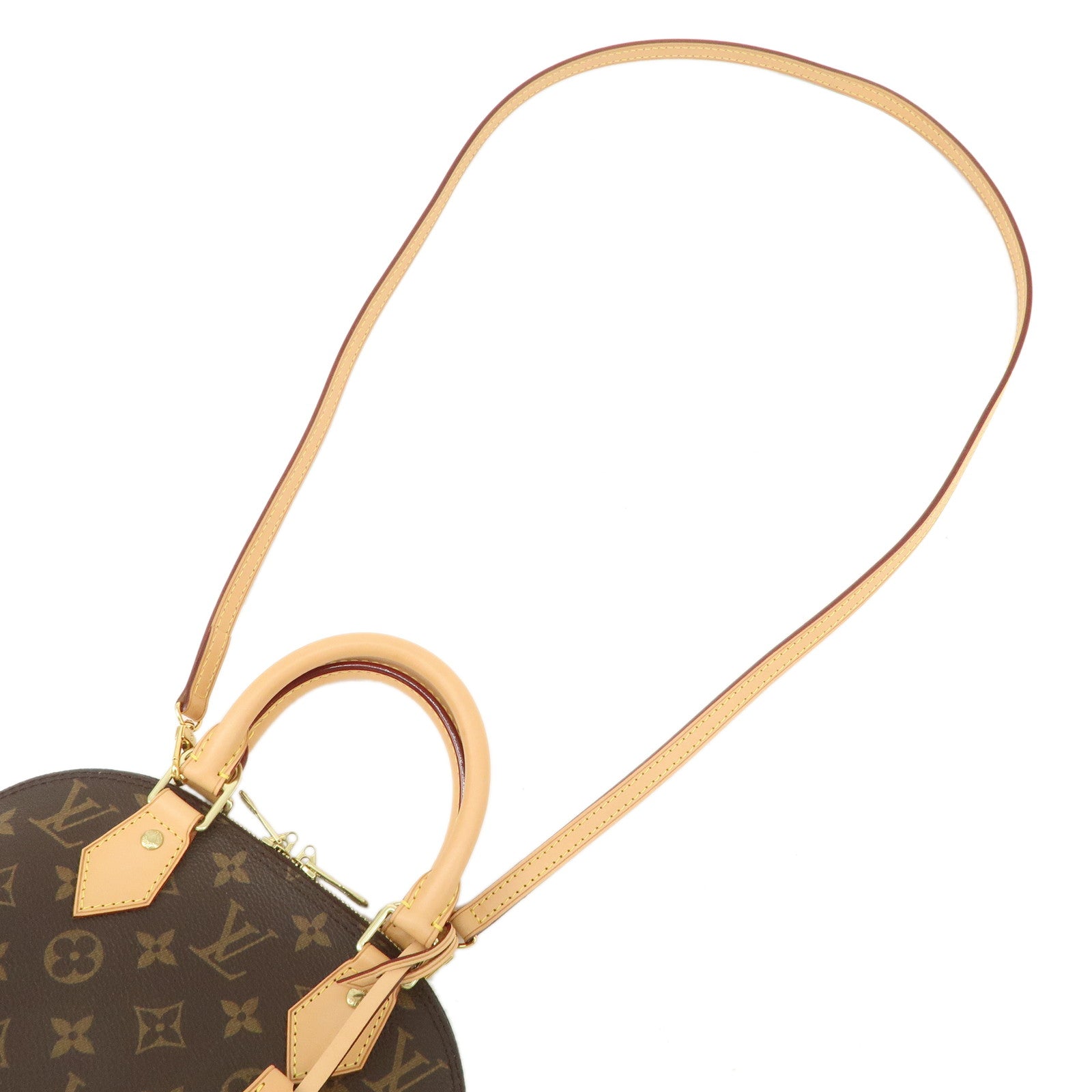 Louis Vuitton Monogram Alma BB 2Way Hand Bag Shoulder Bag M53152 Used