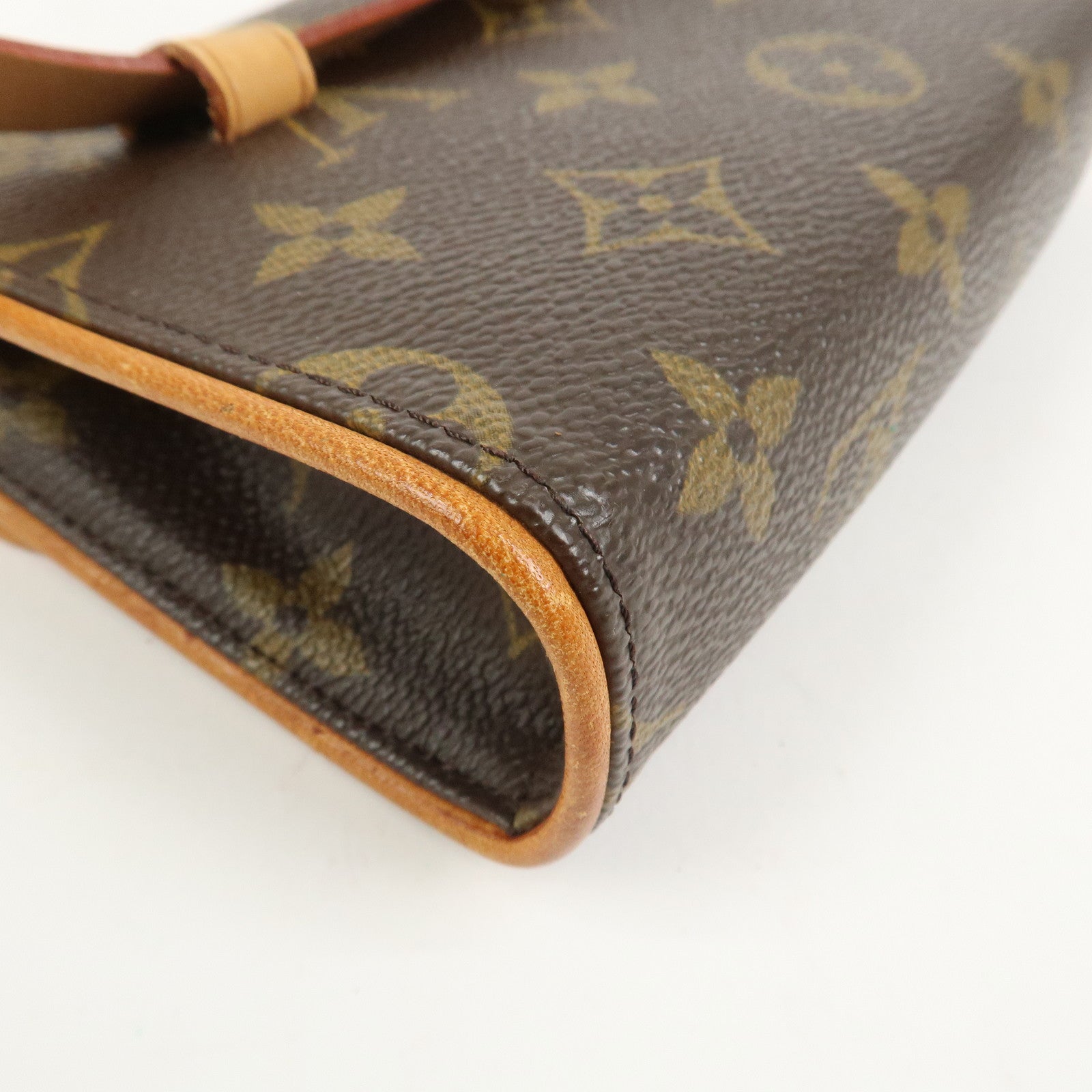 Louis Vuitton Monogram Pochette Florentine Waist Bag Belt M51855
