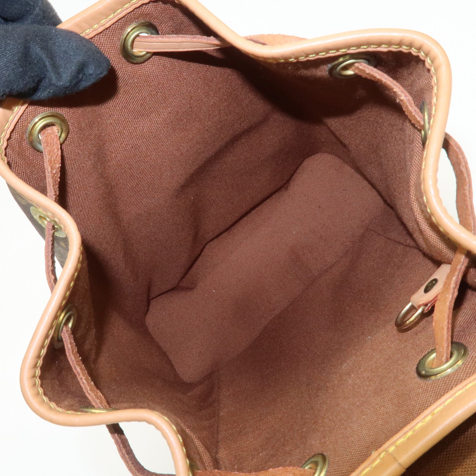 Louis Vuitton Monogram Canvas Mini Montsouris Backpack Brown M51137