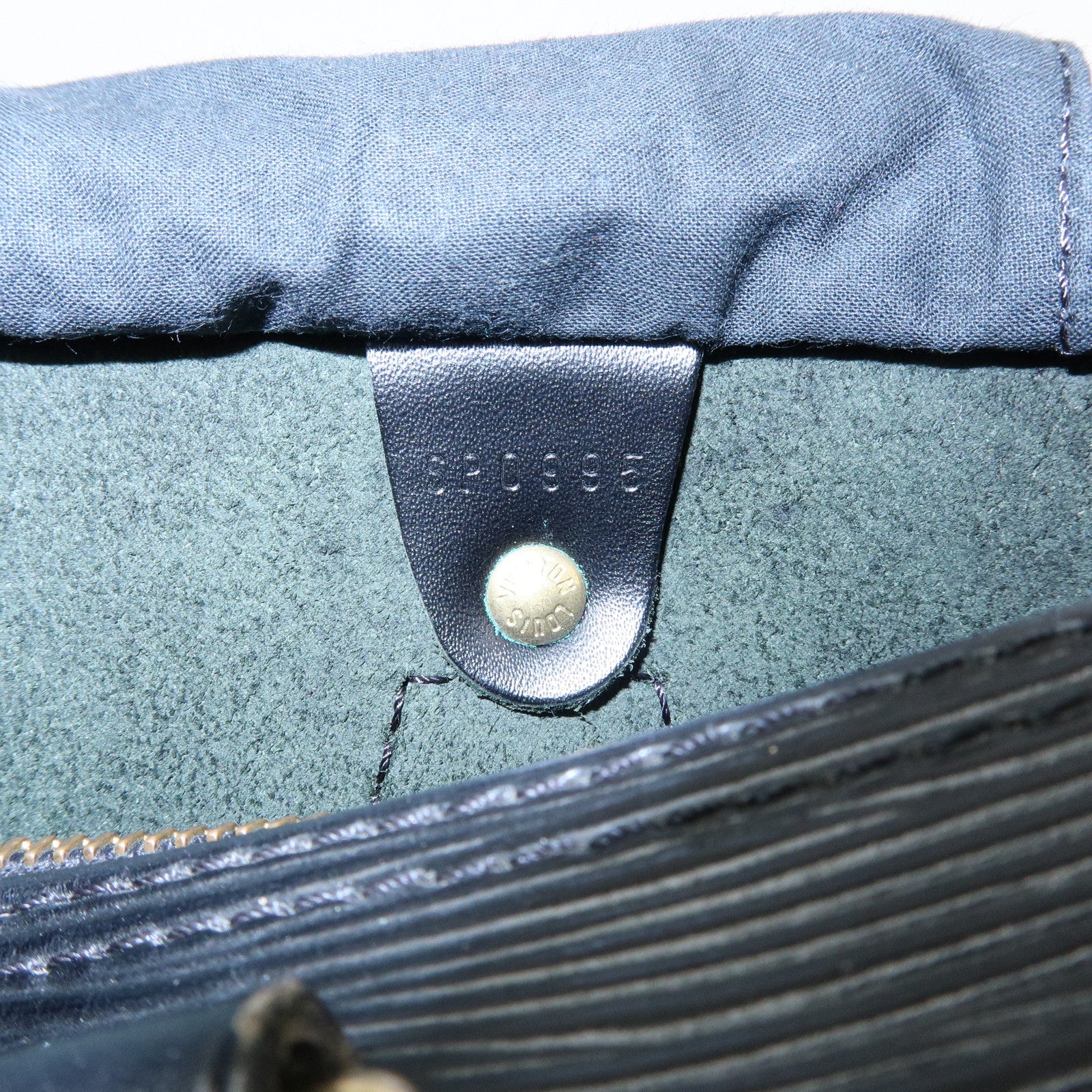 Louis Vuitton Epi Speedy 25 Boston Bag Hand Bag Noir Black M43012