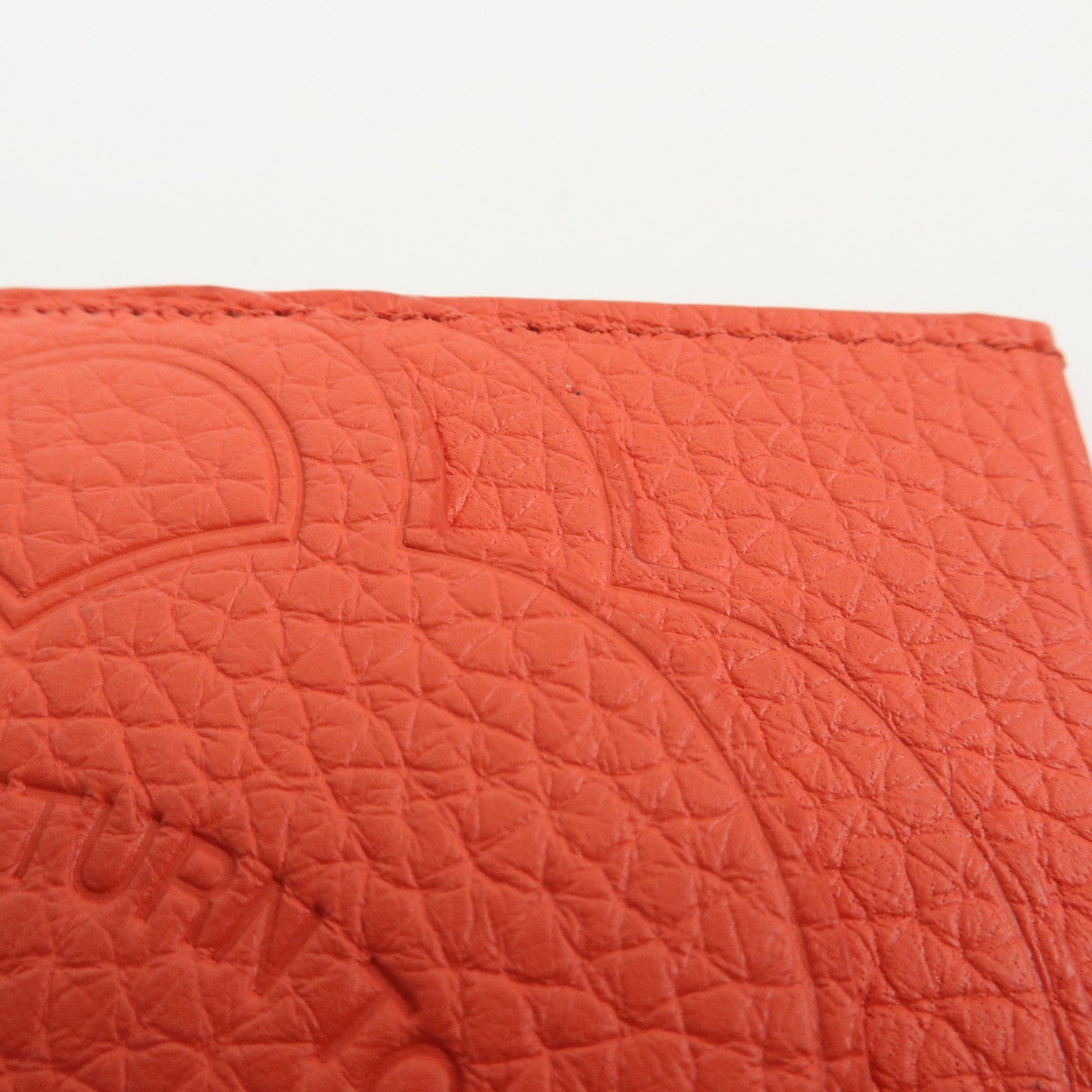 Tiffany & Co Return to Tiffany Leather Card Case Card Holder Red