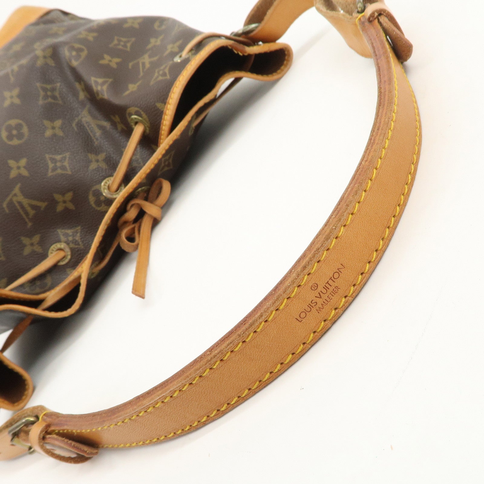 Louis Vuitton Monogram Noe Shoulder Bag Hand Bag Brown M42224