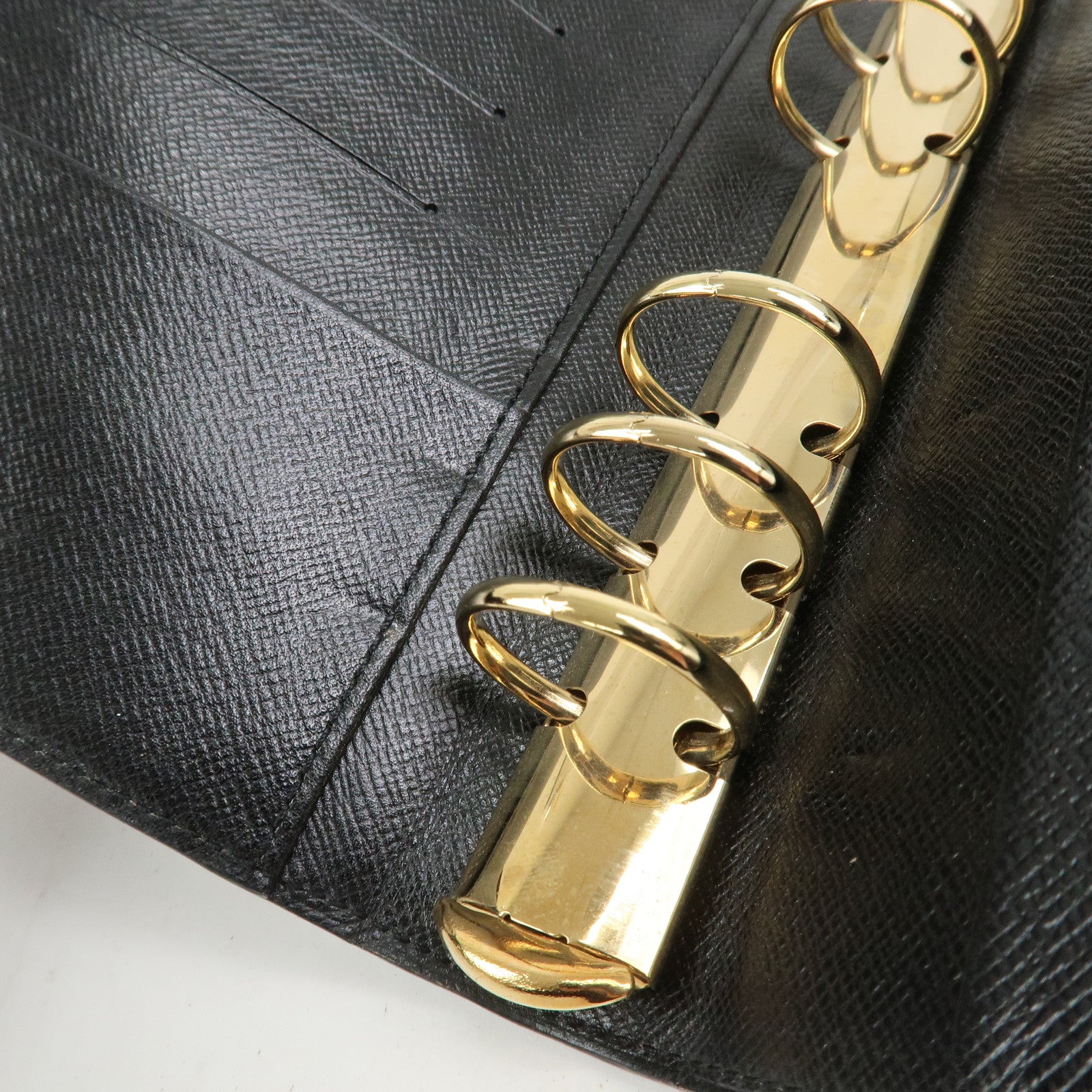 Louis Vuitton Epi Agenda MM Planner Cover Toledo Blue R20045