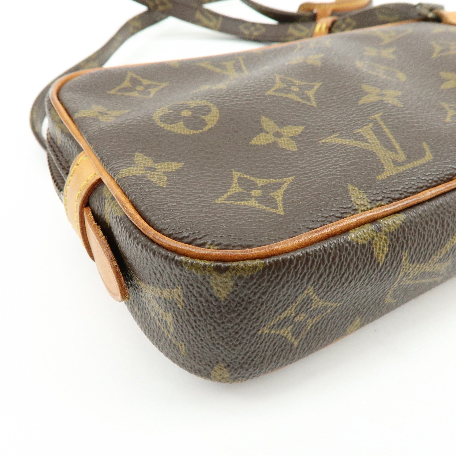 Louis Vuitton Monogram Pochette Marly Bandouliere Bag Brown M51828