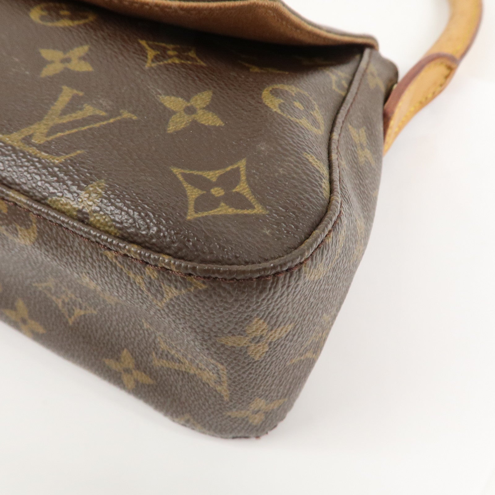 Louis Vuitton Monogram Mini Looping Shoulder Bag Brown M51147