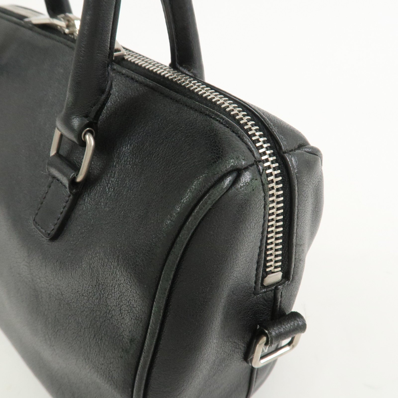 SAINT LAURENT PARIS Leather 2Way Bag Hand Shoulder Bag VLR332423