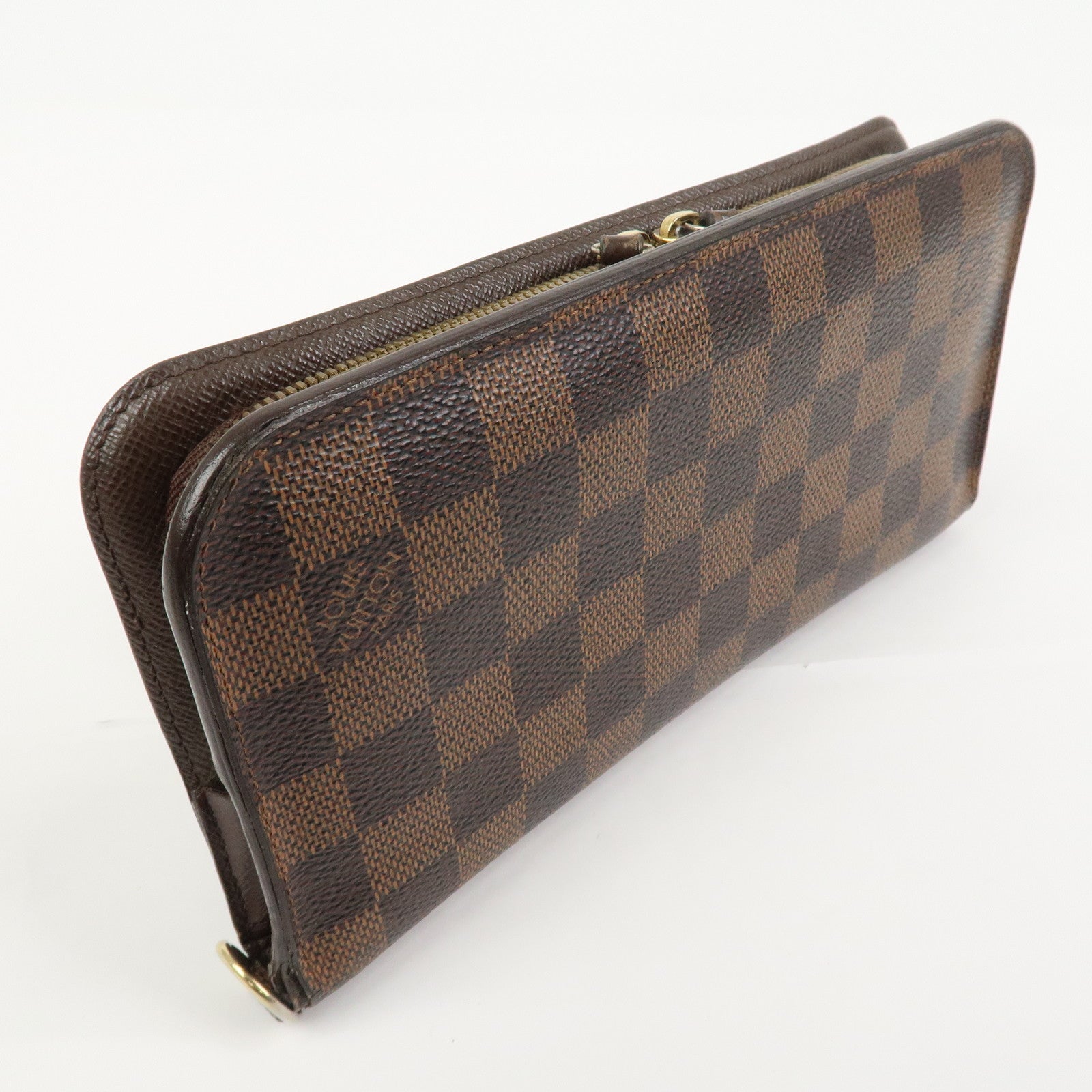 Louis Vuitton Damier Portefeuille Insolite Zippy Long Wallet N63071