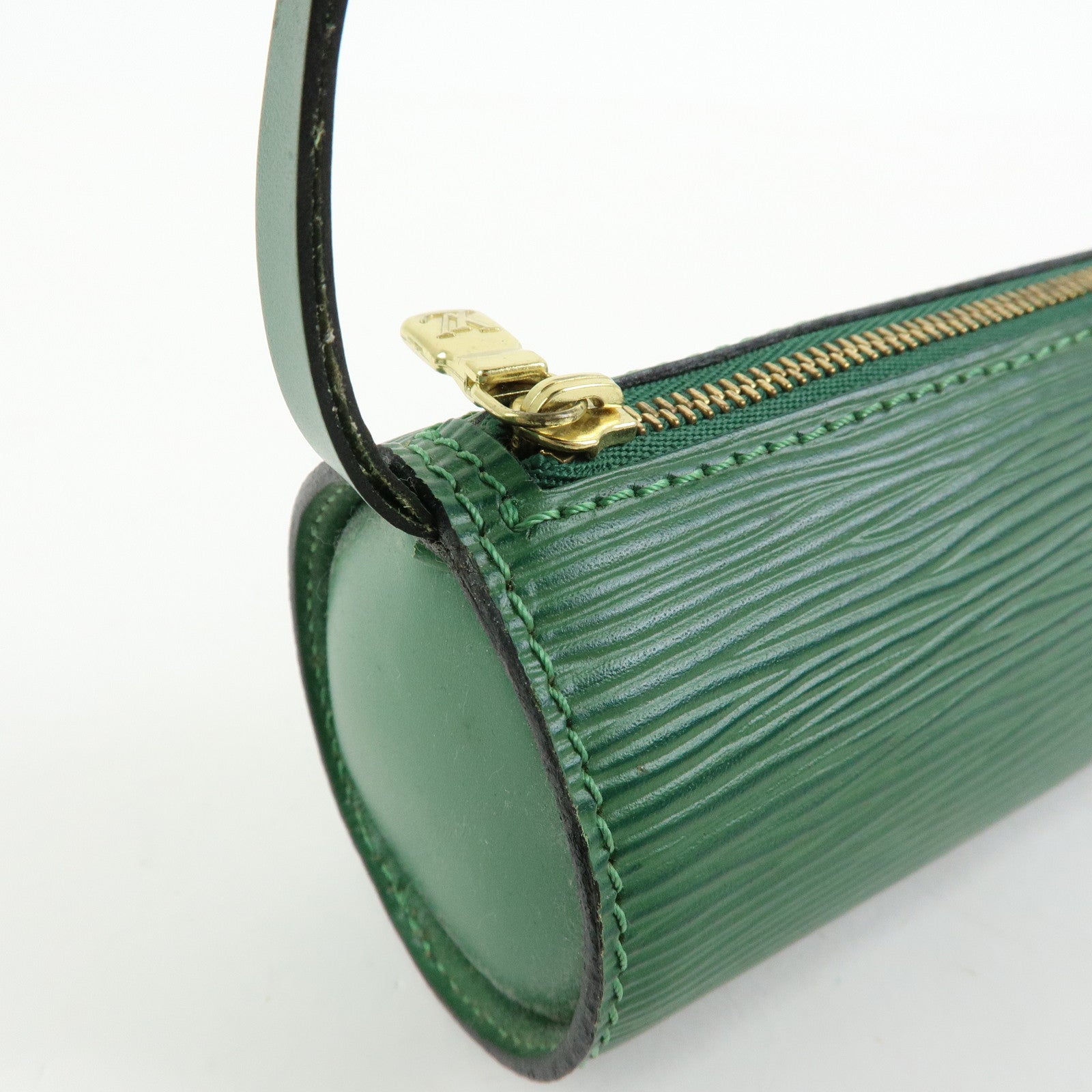 Louis Vuitton Epi Set of 3 Leather Soufflot Pouch Borneo Green Noir