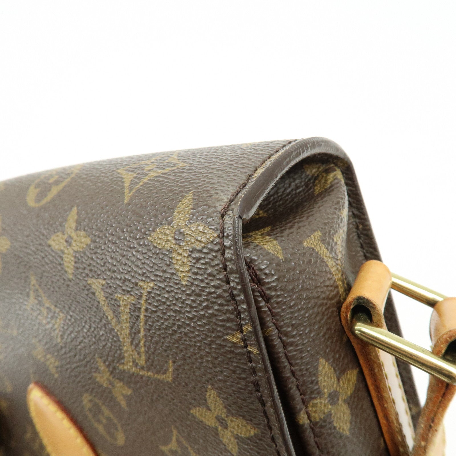 Louis Vuitton Monogram Saint Cloud GM Shoulder Bag Brown M51242