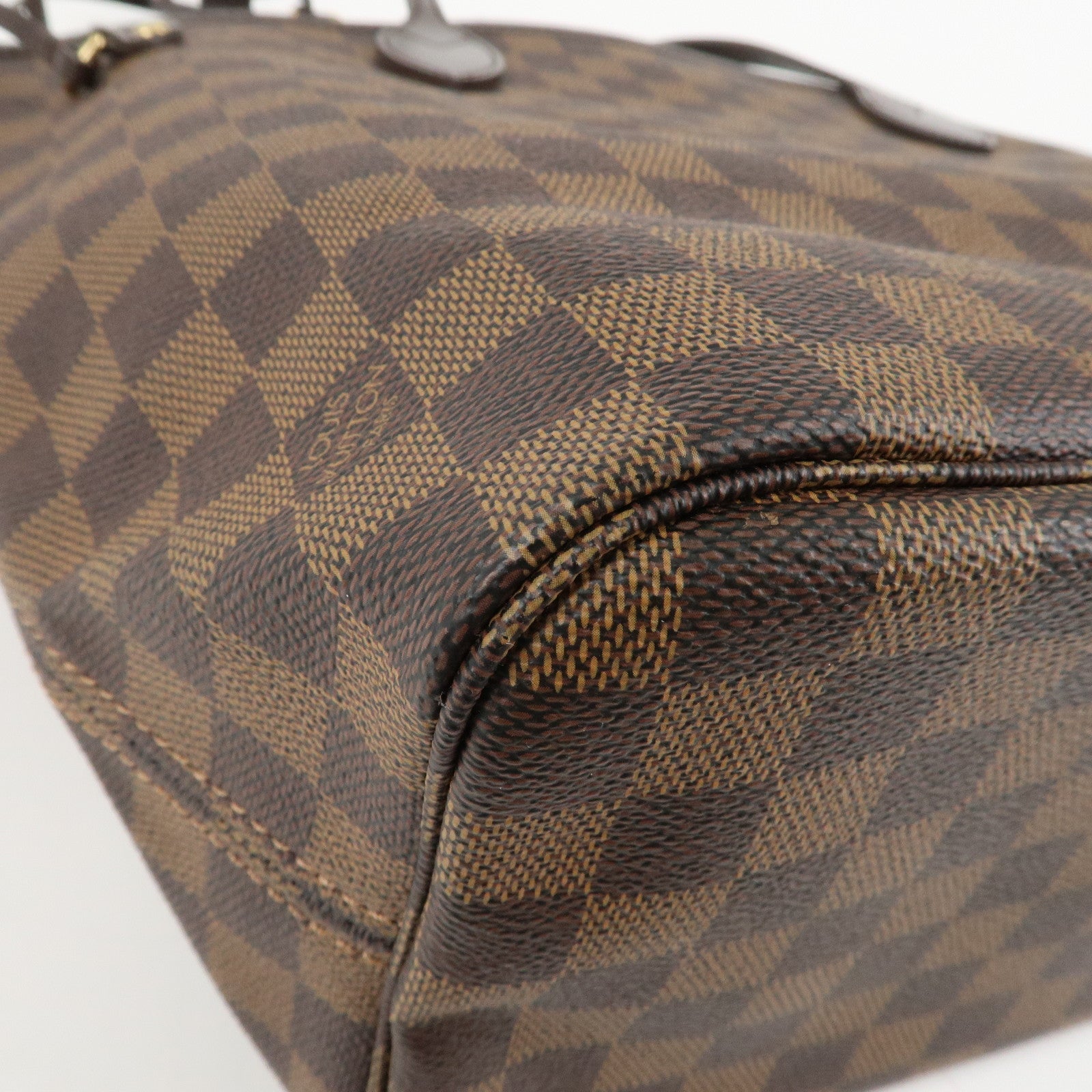 Louis Vuitton Damier Neverfull MM Tote Bag Shoulder Bag N51105 Used