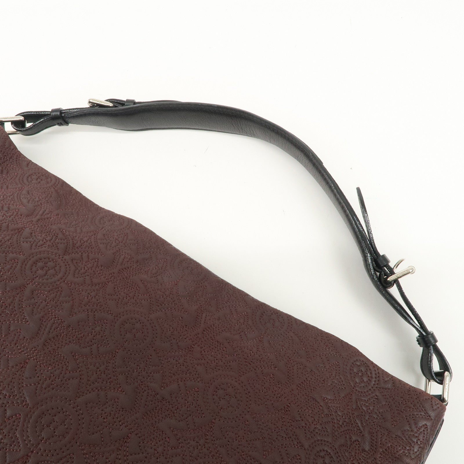 Louis Vuitton Monogram Antia Hobo PM Shoulder Bag Bordeaux M93834 Used