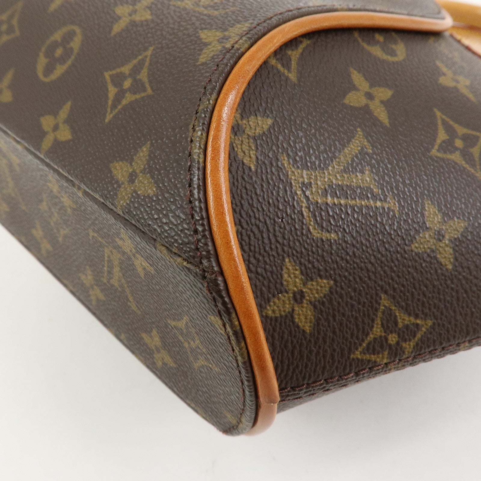 Louis Vuitton Monogram Ellipse PM Hand Bag Brown M51127