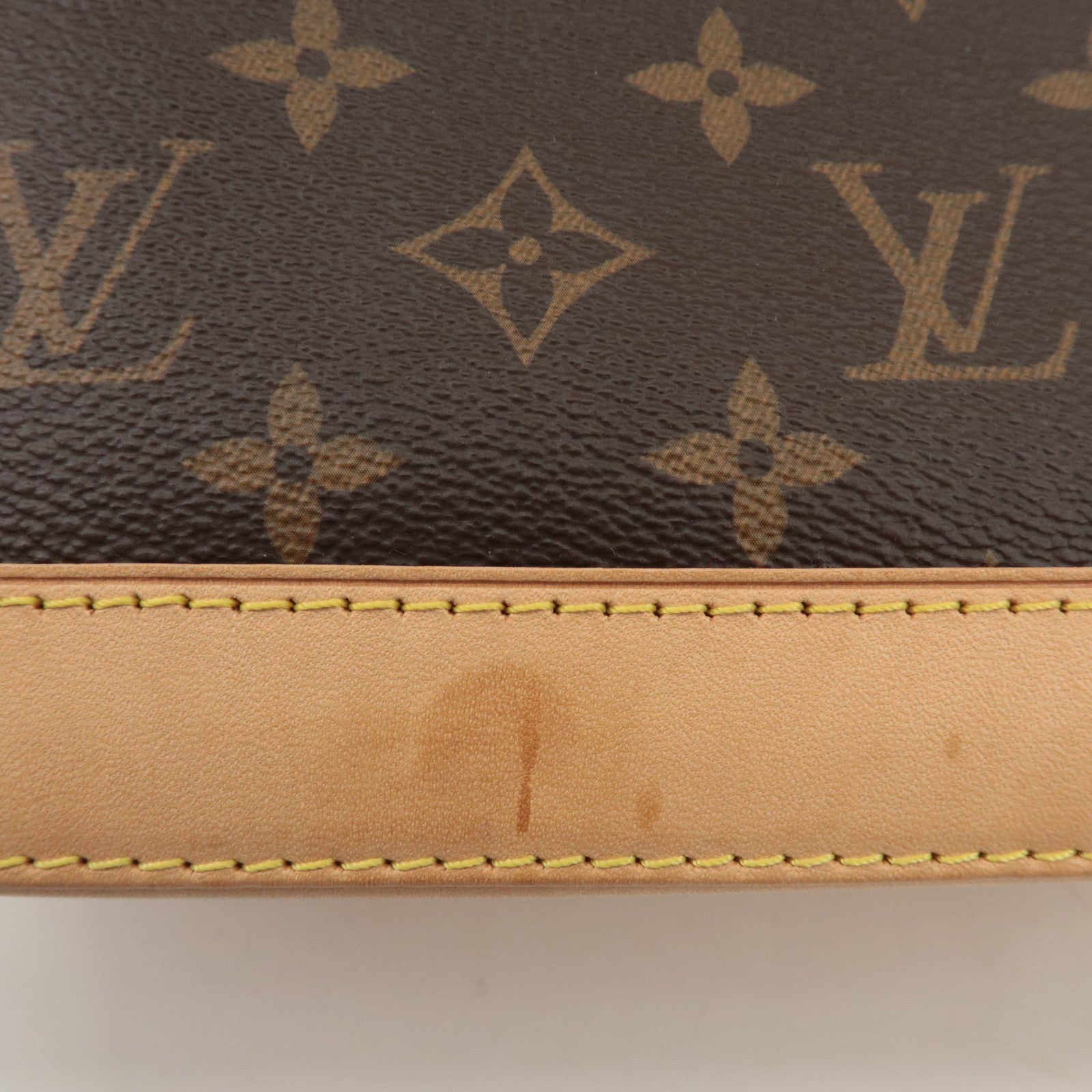 Louis Vuitton Monogram Alma BB 2Way Hand Bag Shoulder Bag M53152 Used