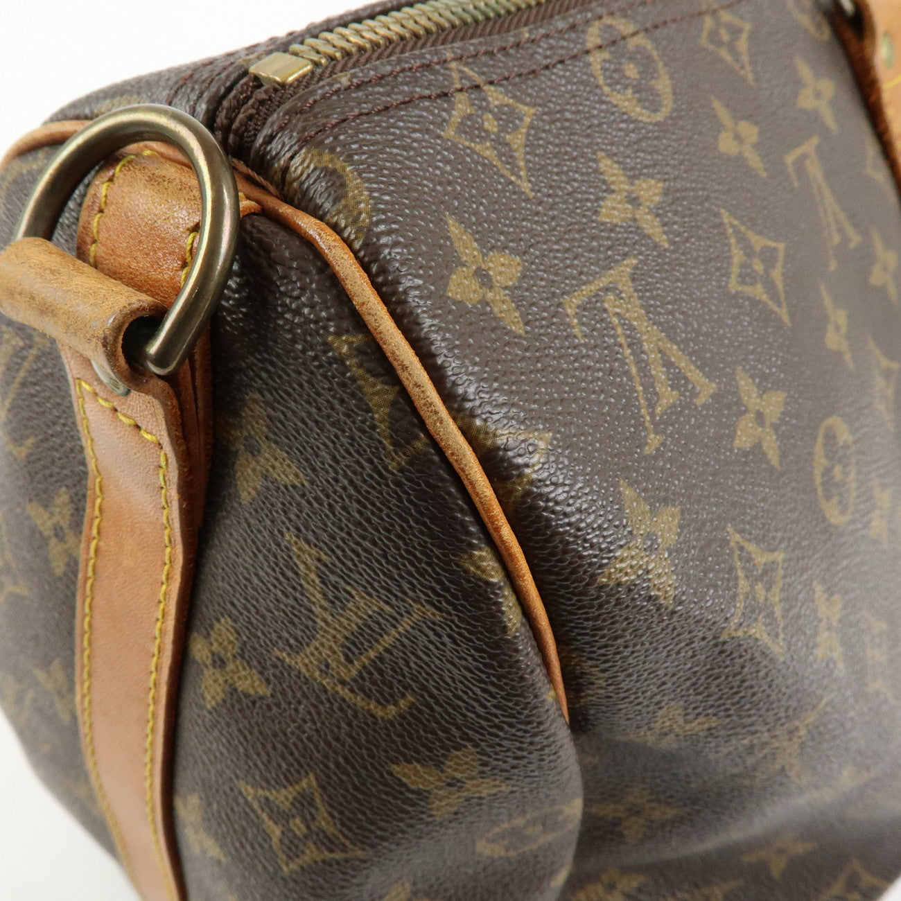 Louis Vuitton Monogram Keep All Bandouliere 45 Boston Bag M41418