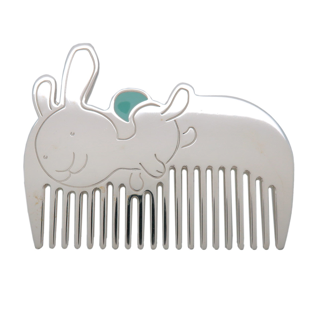Tiffany & Co Rabbit Baby Comb Silver SV925 Hair Accessory