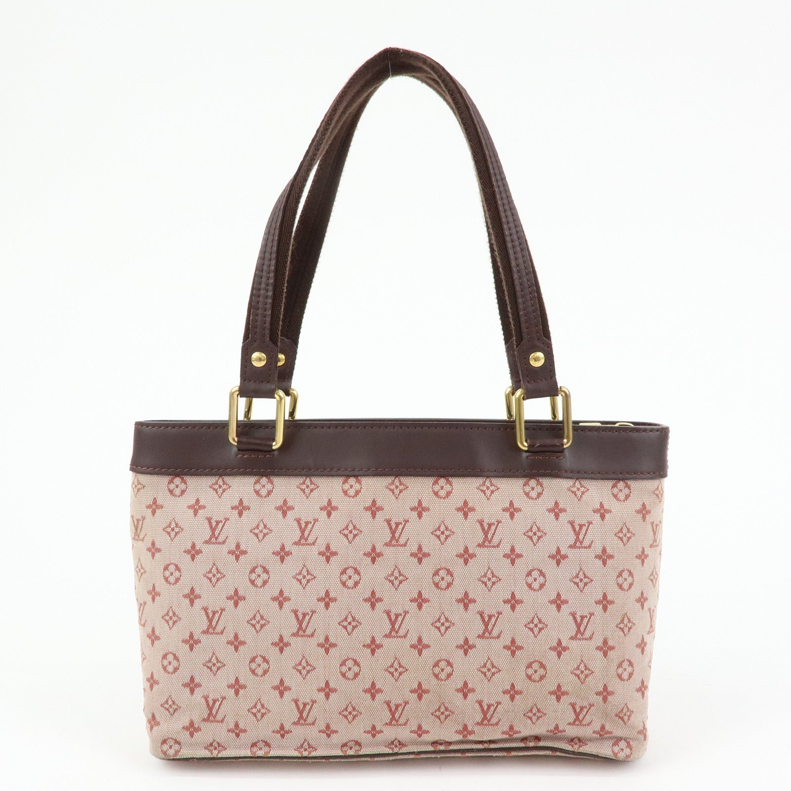Louis Vuitton Monogram Mini Lucille PM Hand Bag Cerise M92678