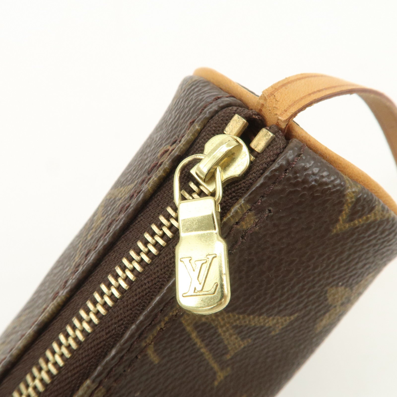 Louis Vuitton Monogram Mini Pouch for Papillon Bag New Style Brown