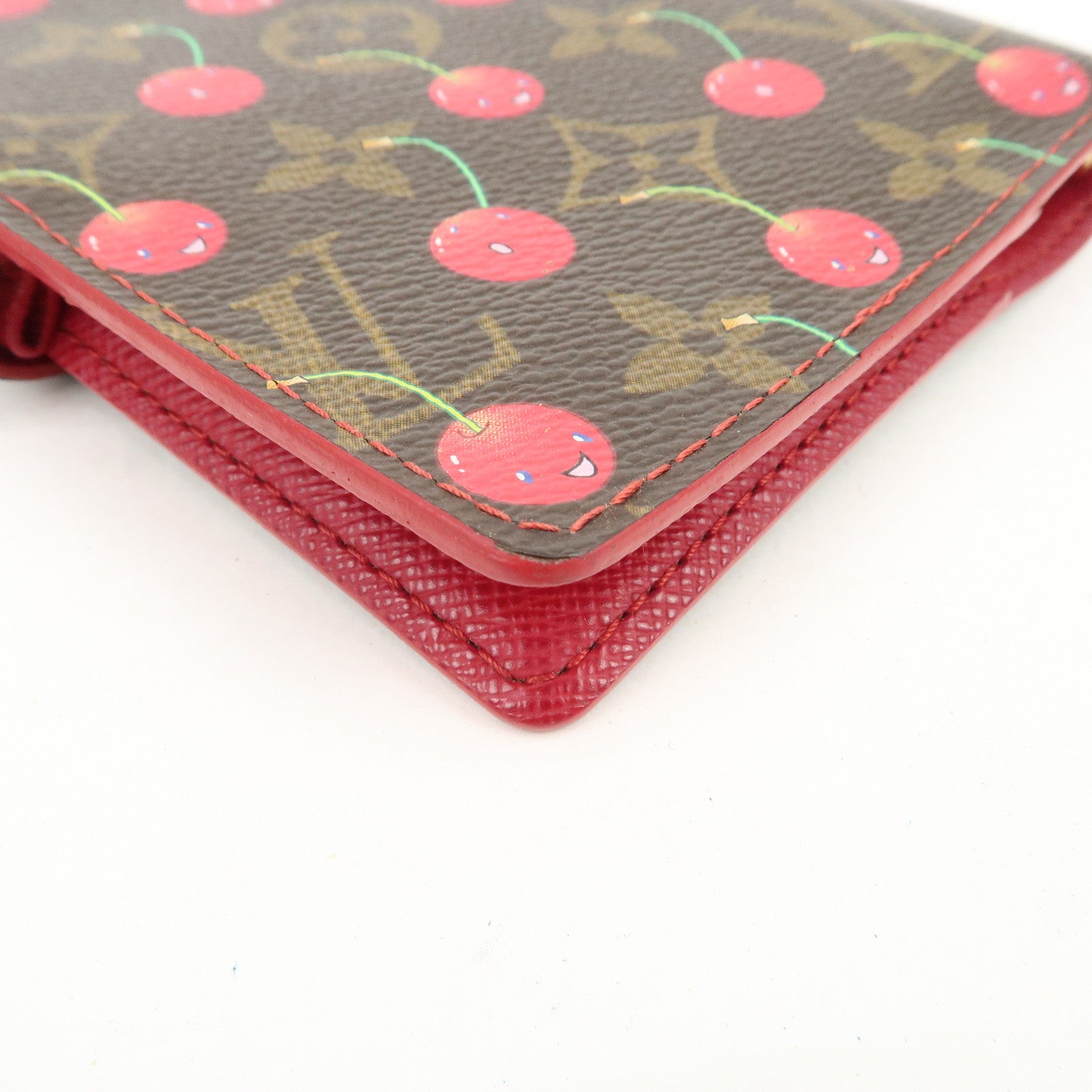 Louis Vuitton Monogram Cherry Agenda PM Planner Cover R21023
