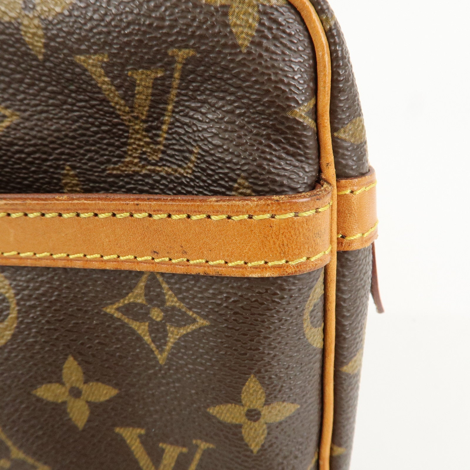 Louis Vuitton Monogram Compiegne 28 Pouch Clutch Bag Brown M51845