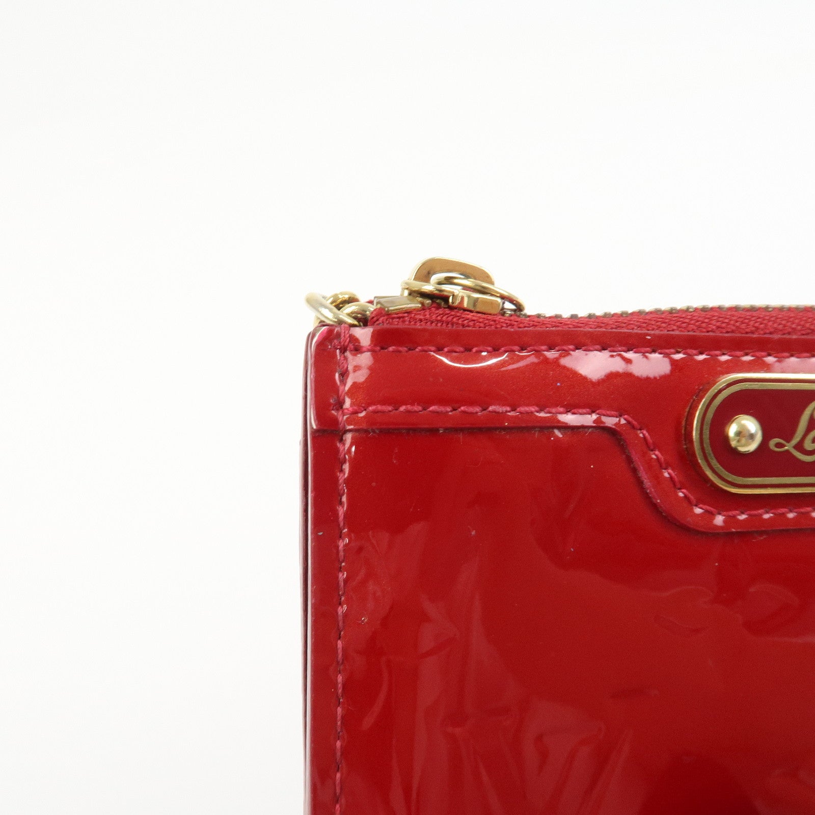 Louis Vuitton Monogram Vernis Pochette Cles NM Coin Case M93559