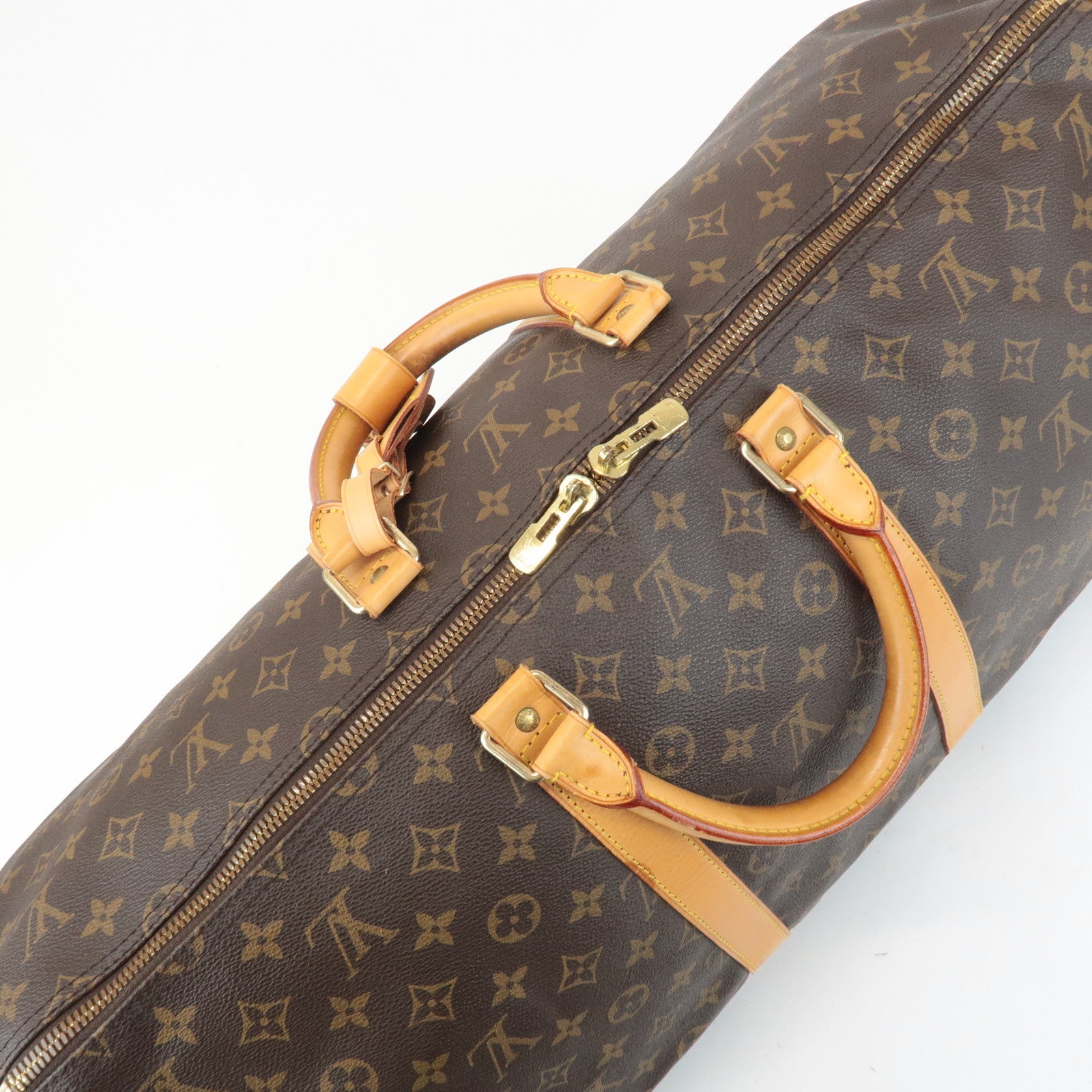 Louis Vuitton Monogram Keep All Bandouliere 55 Boston Bag M41414 Used