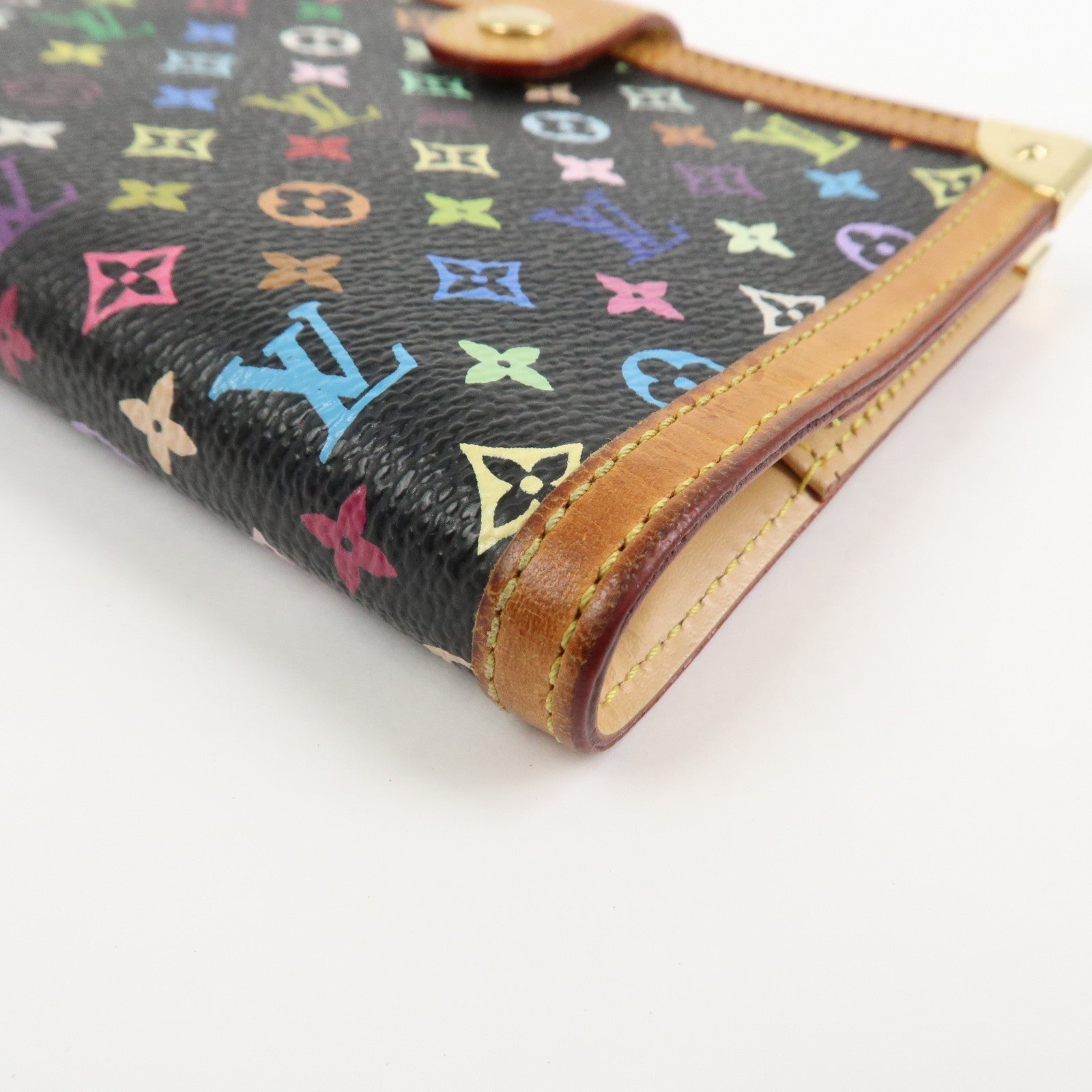 Louis Vuitton Monogram Multi Color Agenda PM Planner Cover R20895