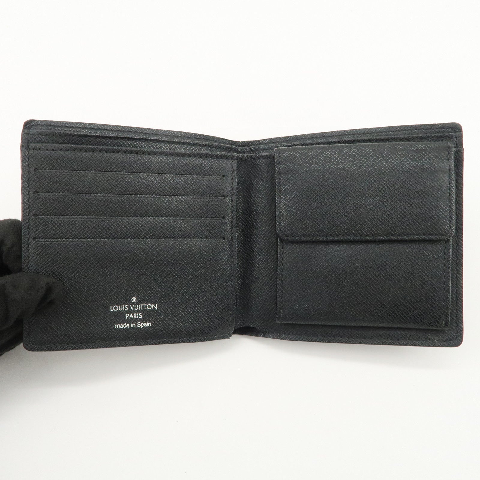 Louis Vuitton Damier Graphite Portefeuille Marco Wallet N62664