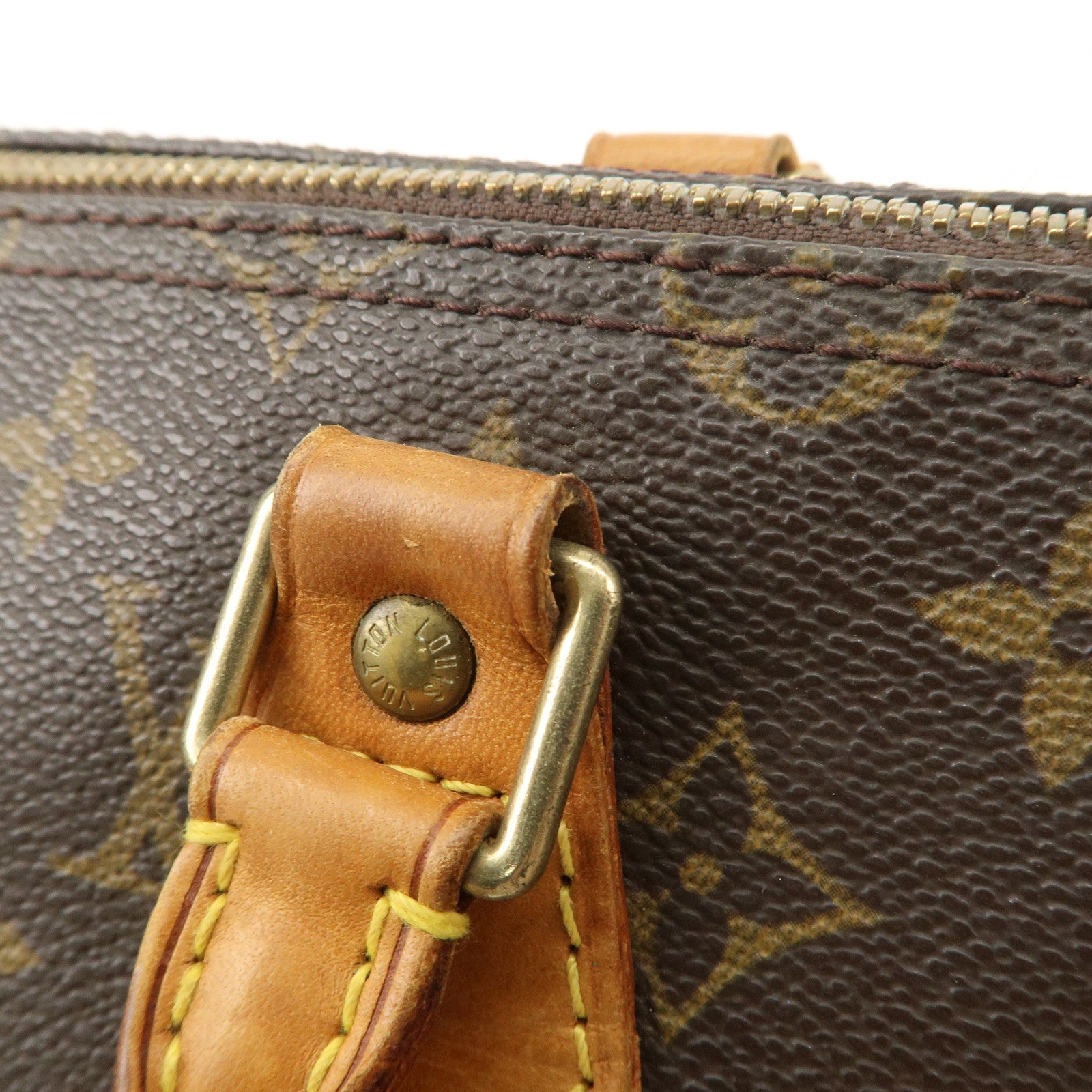 Louis Vuitton Monogram Speedy 35 Hand Bag Boston Bag M41524 Used