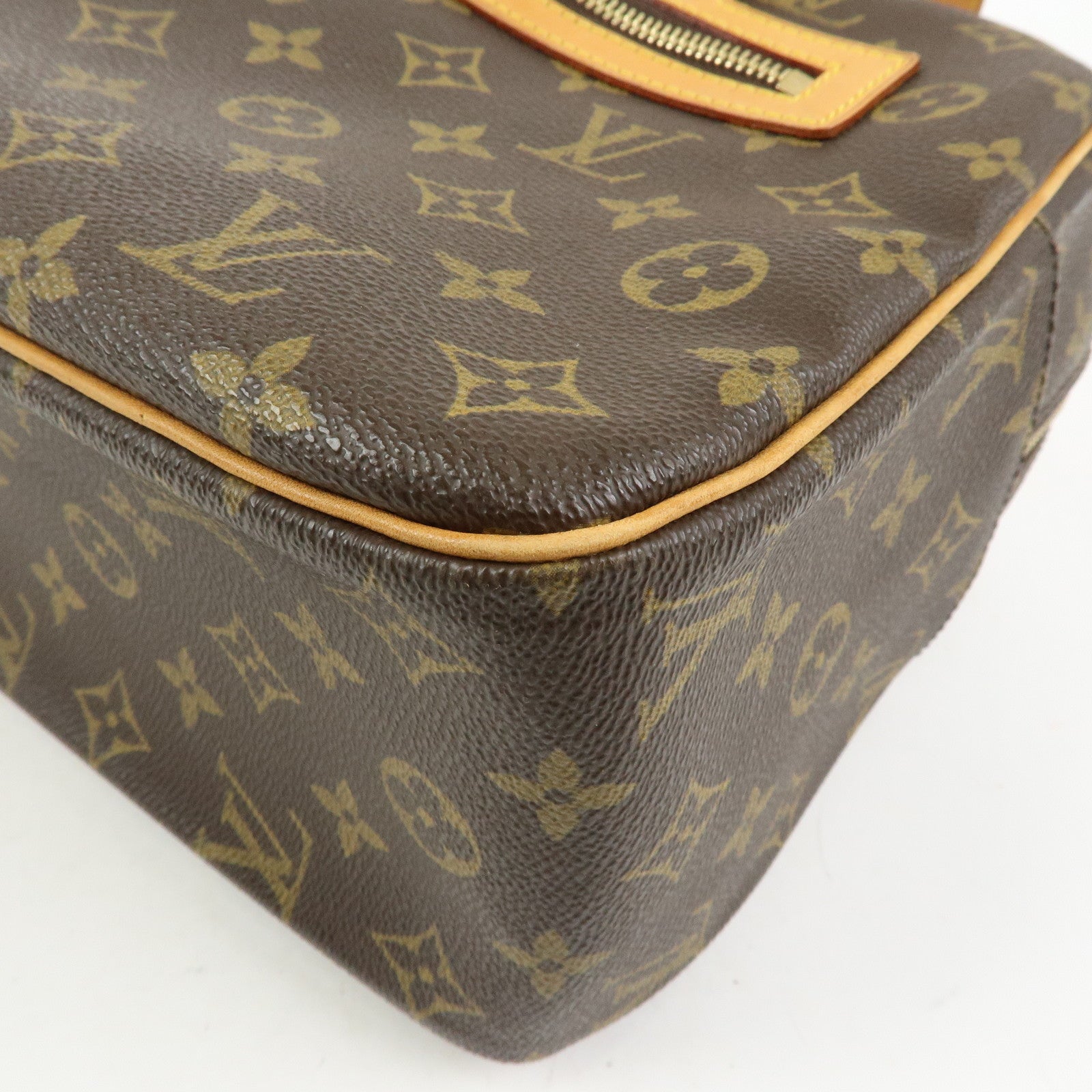 Louis Vuitton Monogram Cite GM Shoulder Bag Boston Bag Brown M51181