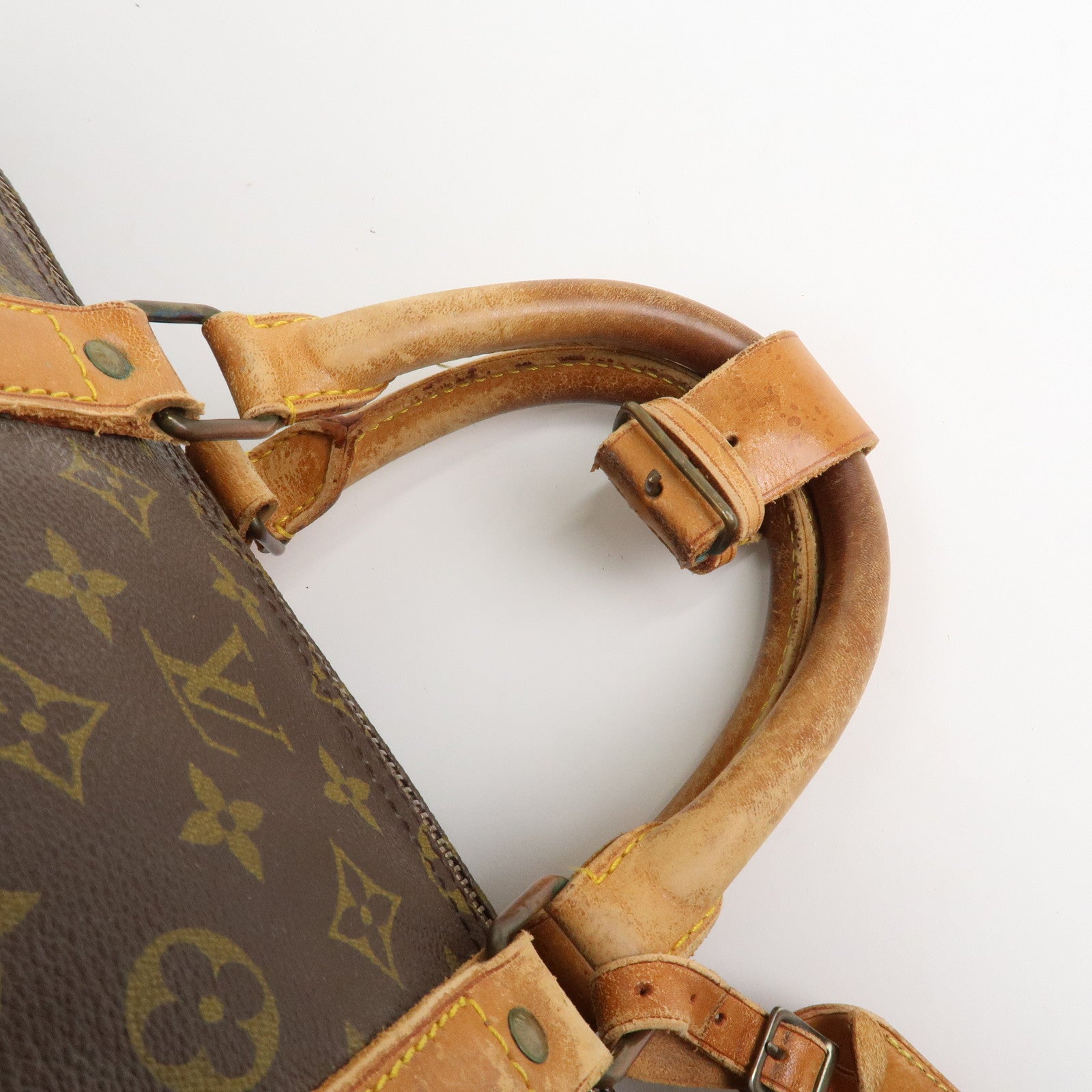 Louis Vuitton Monogram Keep All 55 Boston Bag Brown M41424