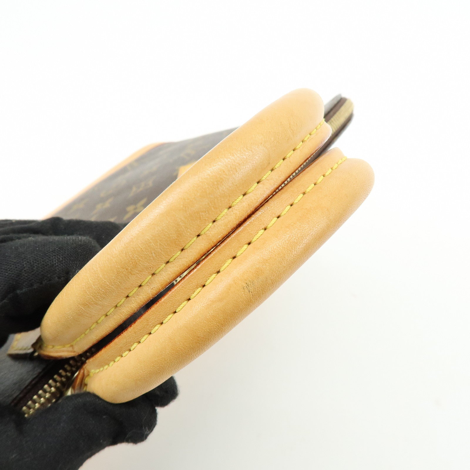 Louis Vuitton Monogram Canvas Alma Hand Bag Brown M51130