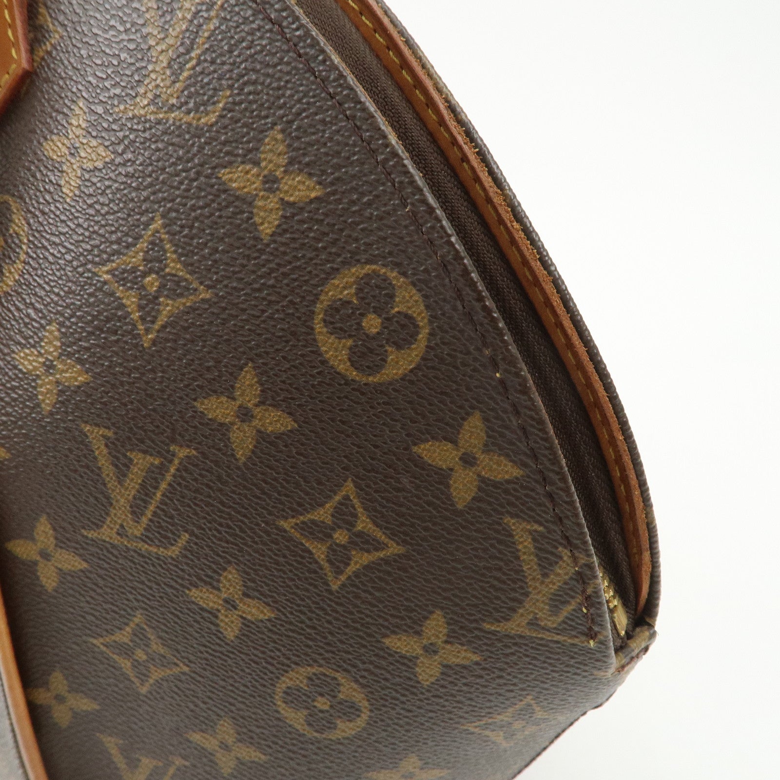 Louis Vuitton Monogram Ellipse MM Hand Bag Brown M51126