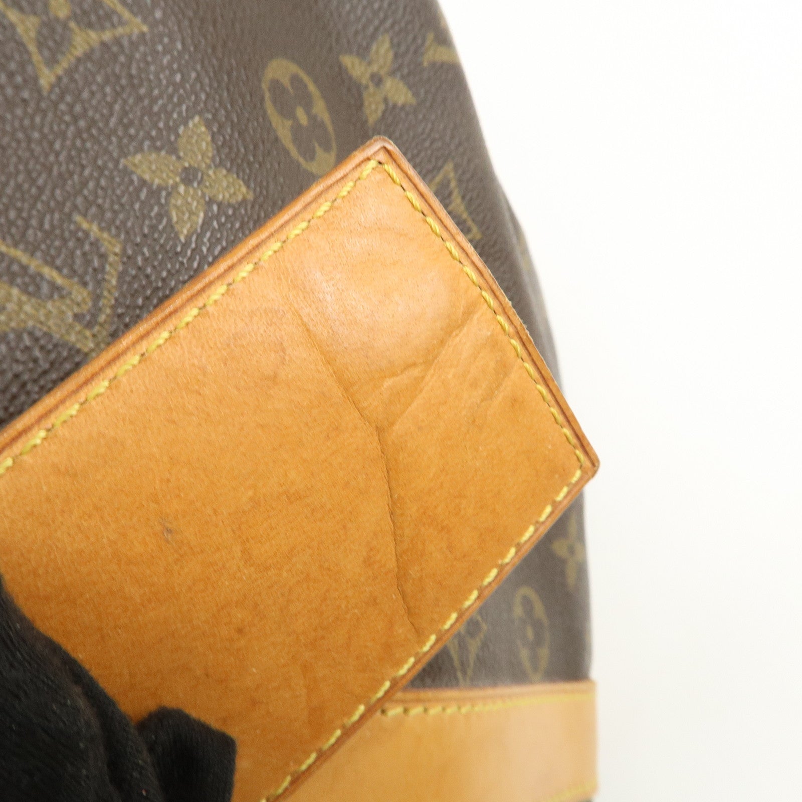 Louis Vuitton Monogram Keep All 45 Boston Bag Brown M41428