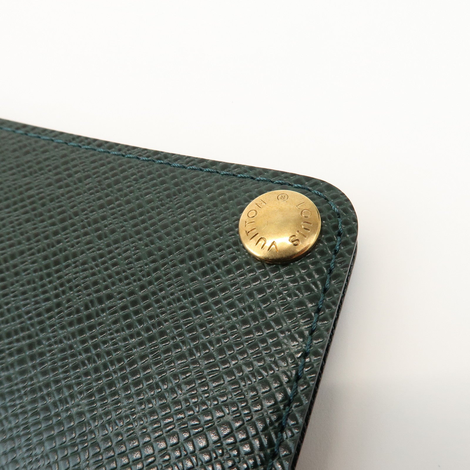 Louis Vuitton Taiga Document Case LV Japan 15th Anniversary E34490