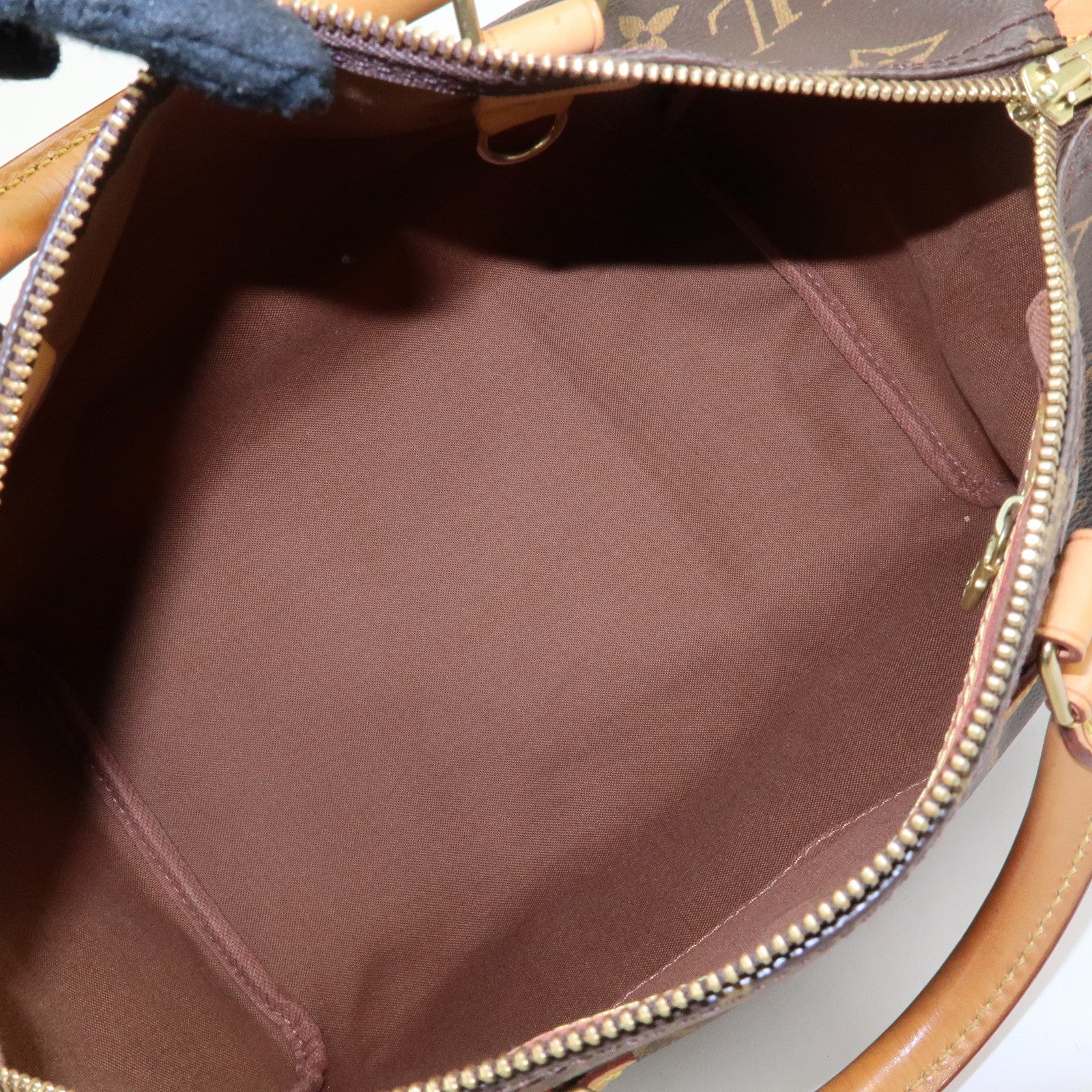 Louis Vuitton Monogram Speedy 30 Boston Bag Hand Bag Brown M41108