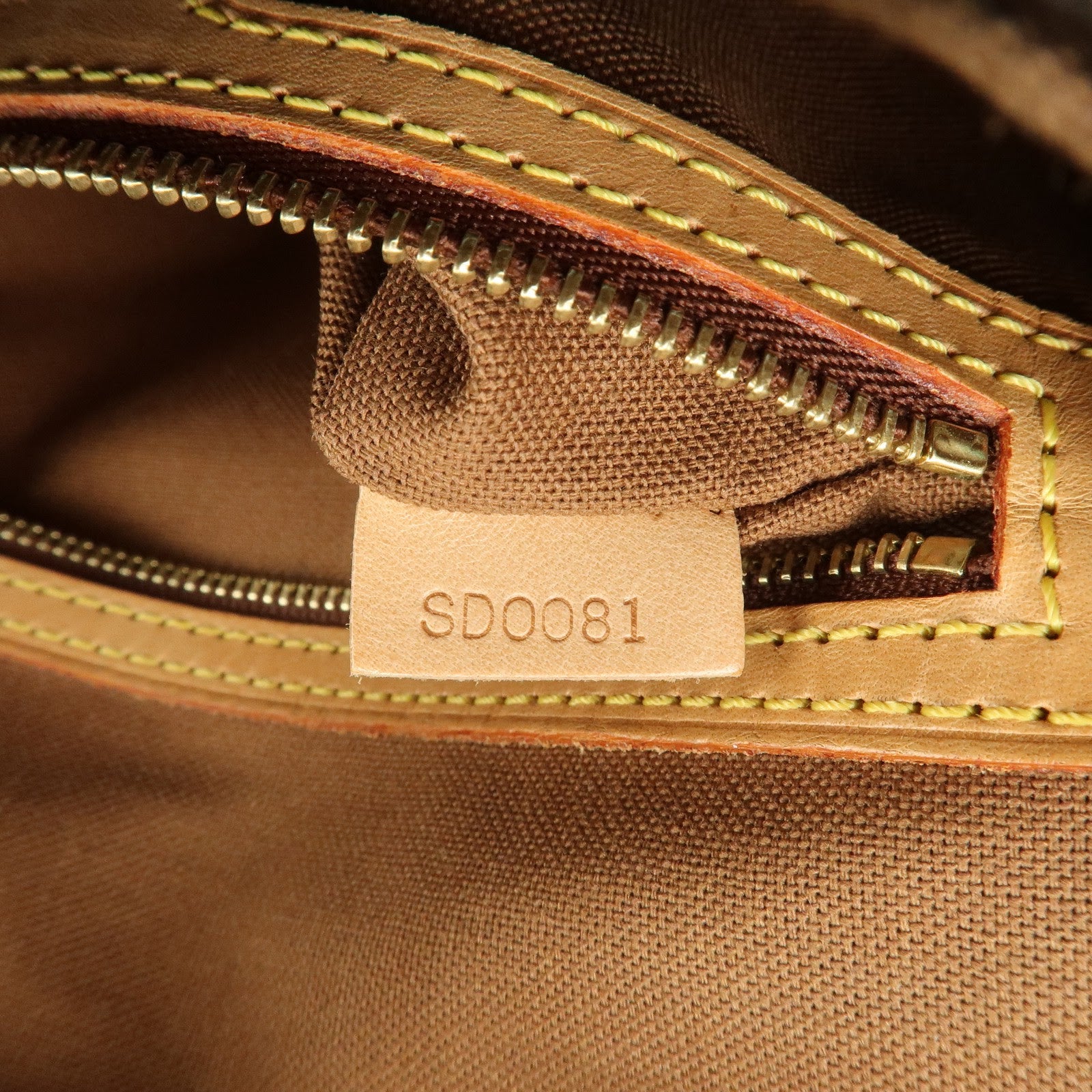 Louis Vuitton Monogram Mini Looping Shoulder Bag Brown M51147 Used