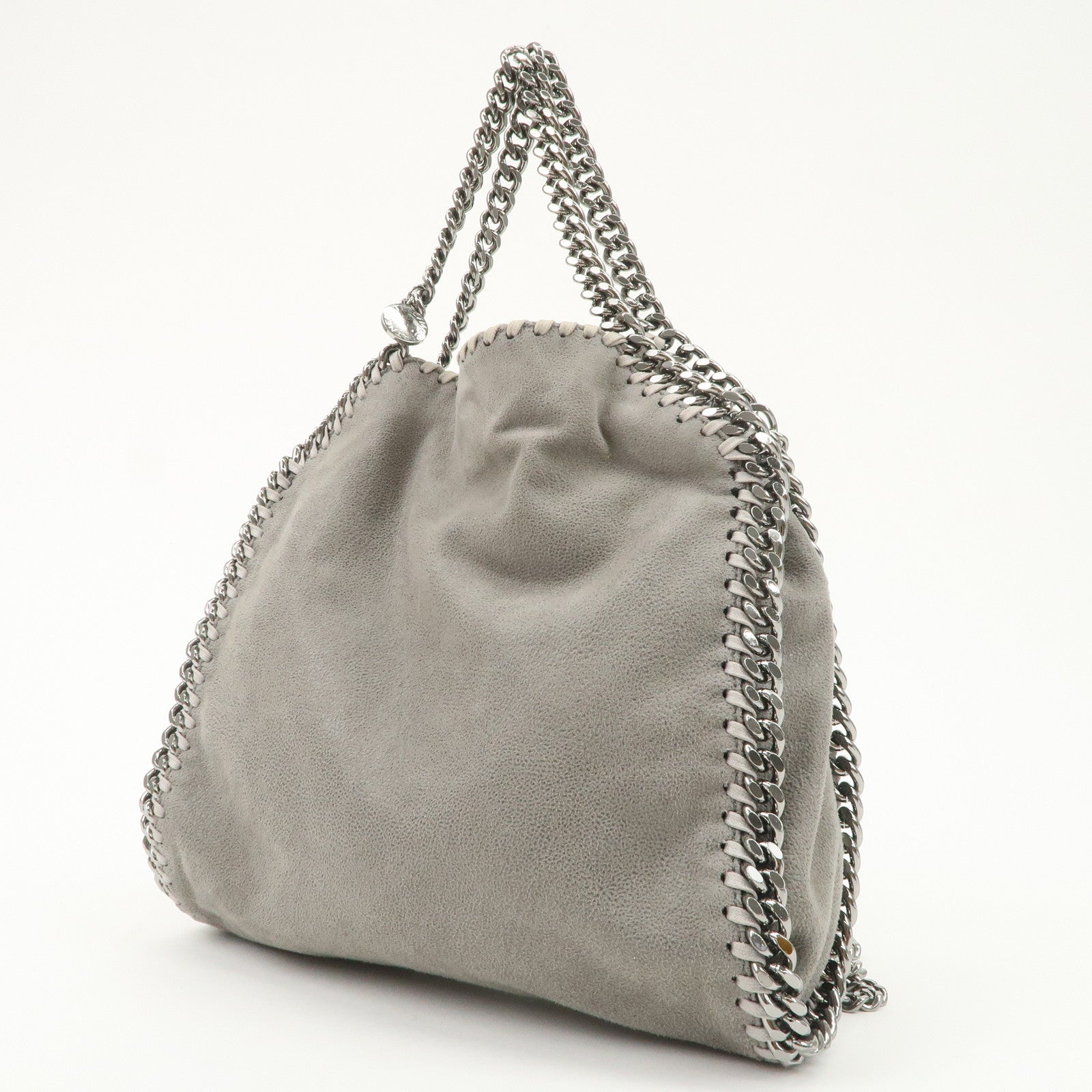 STELLA MCCARTNEY Polyester Falabella 2Way Bag Gray 371223